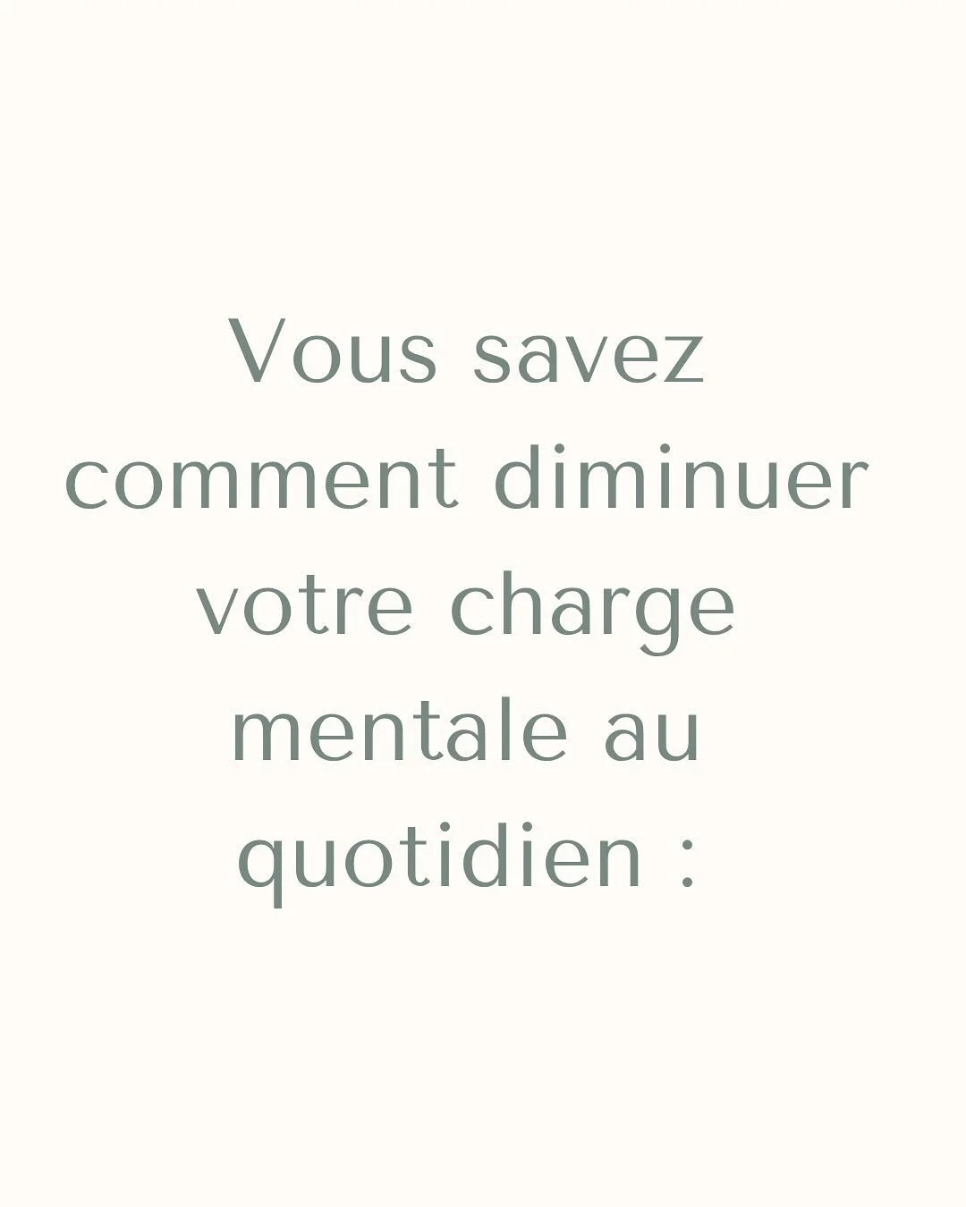Les grands changements sont dans les petites habitudes #chargementale #organisation #homeorganiser #habitude