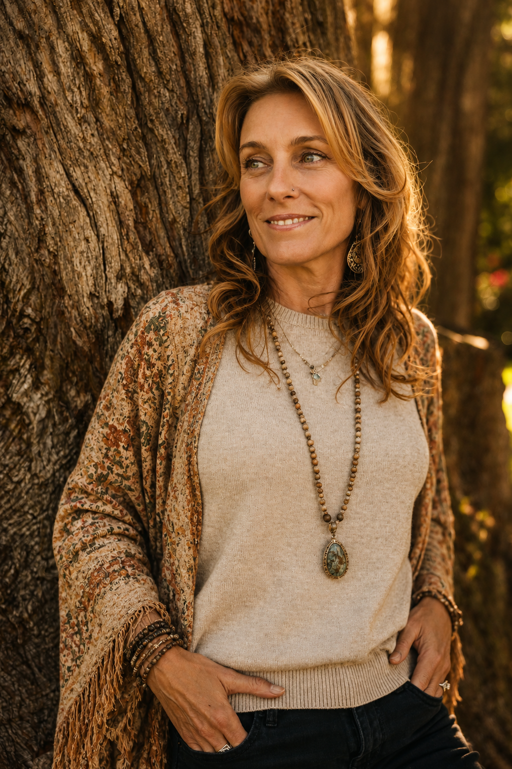 Kimberly Rudy, LCSW, therapist outdoors in San Francisco.