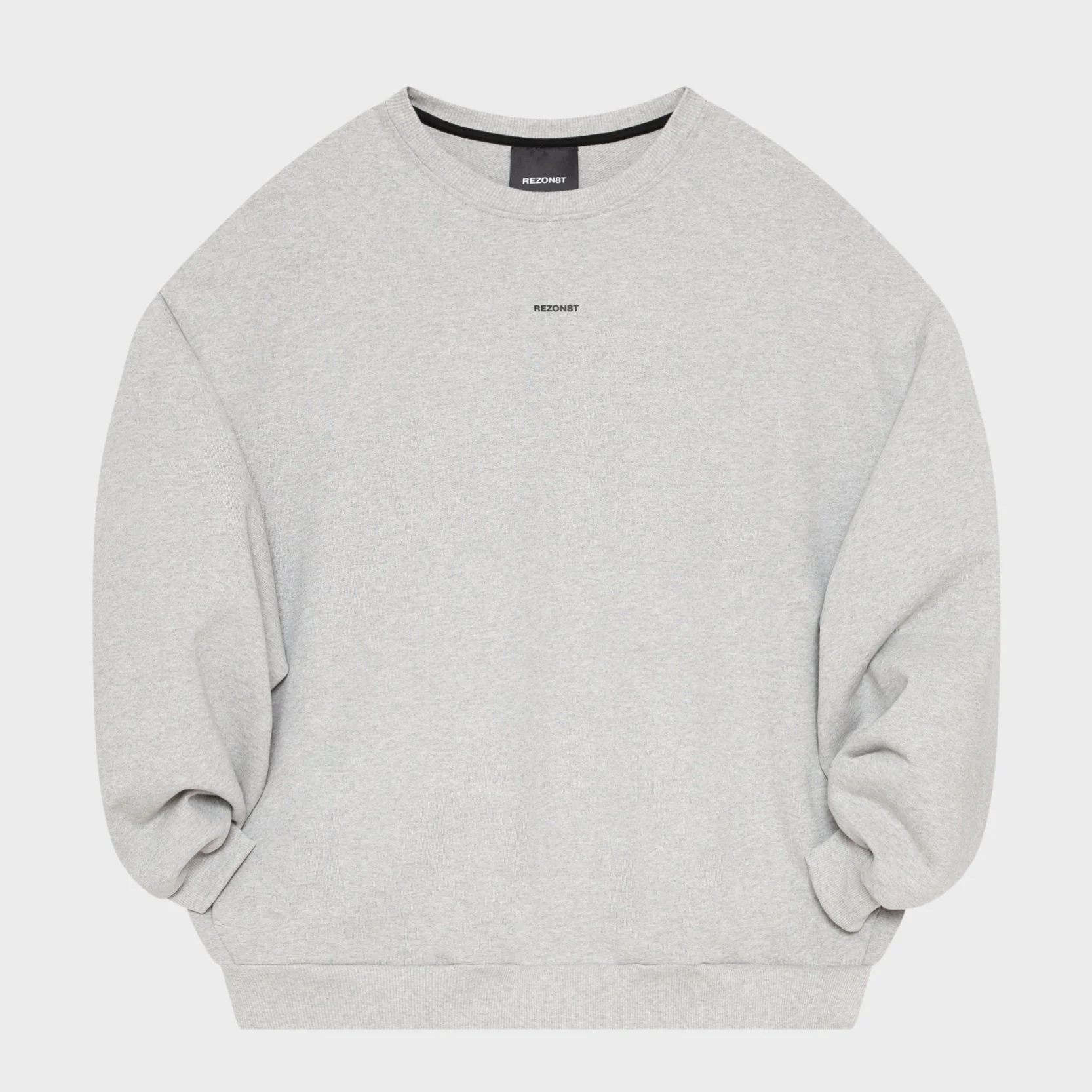 Graues Sweatshirt in Übergröße für Frauen