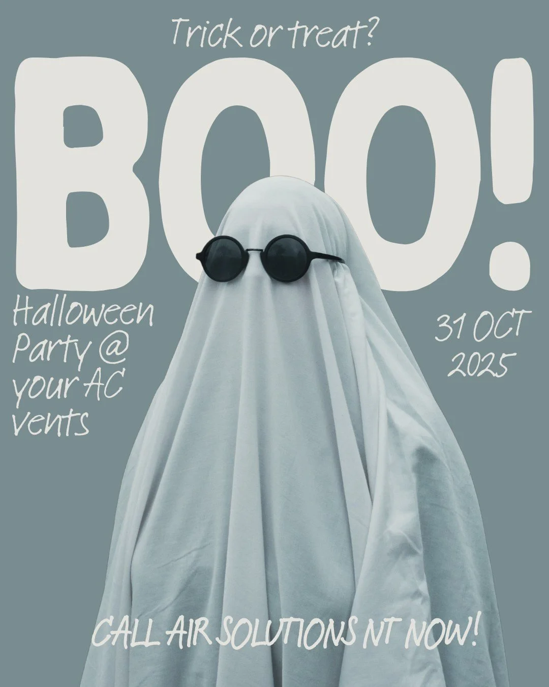 IT'S SPOOKY SEASON 👻

Skip the haunted house &mdash; the real scare is your aircon coughing up dust 😮 If your vents are hosting mould monsters and mystery odours, we can shut this party down. Book now &mdash; the wet season rush is approaching!