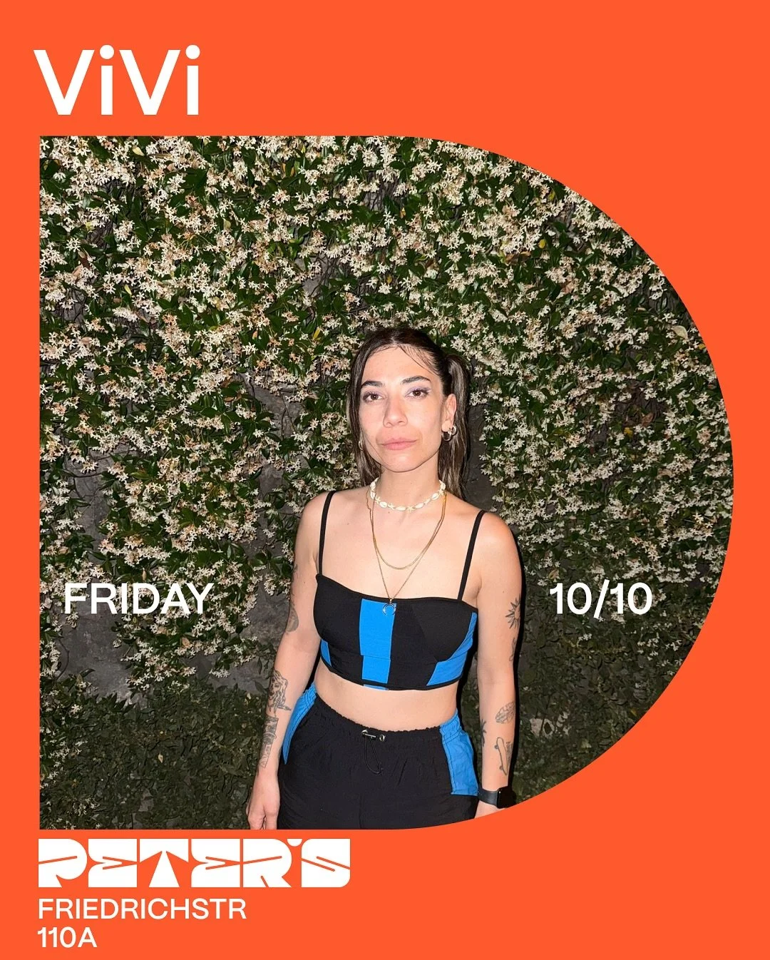 This Friday at PETER&rsquo;S 💿✨
ViVi is back and she&rsquo;s bringing her friends DJ Nalamazon &amp; DJ Regrets.

Expect groovy cuts, rare finds, and a dance floor that won&rsquo;t quit.