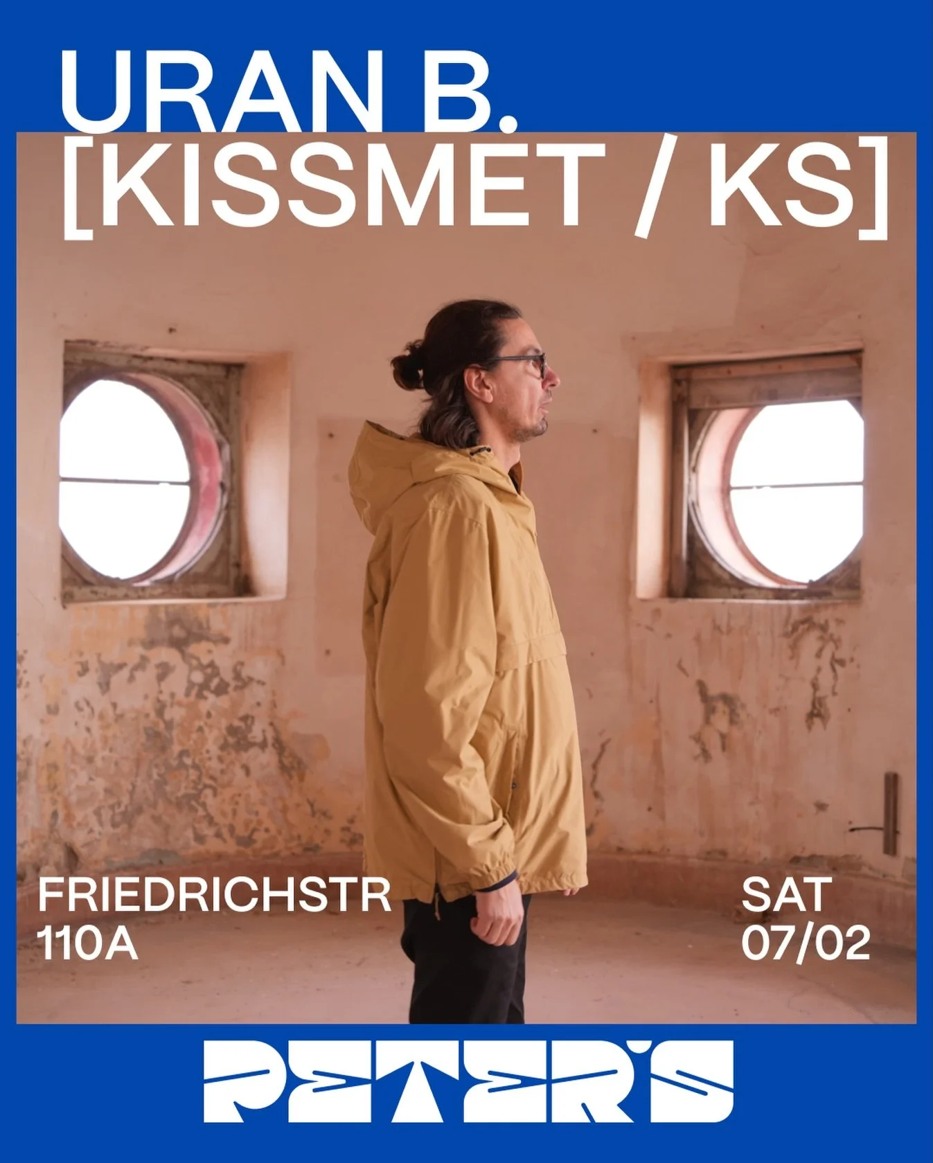 Kosovo in town. 
Kissmet - PETER&rsquo;S - SAT 07/02. 
From 9. 
Door 5 EUR entrance + wardrobe.