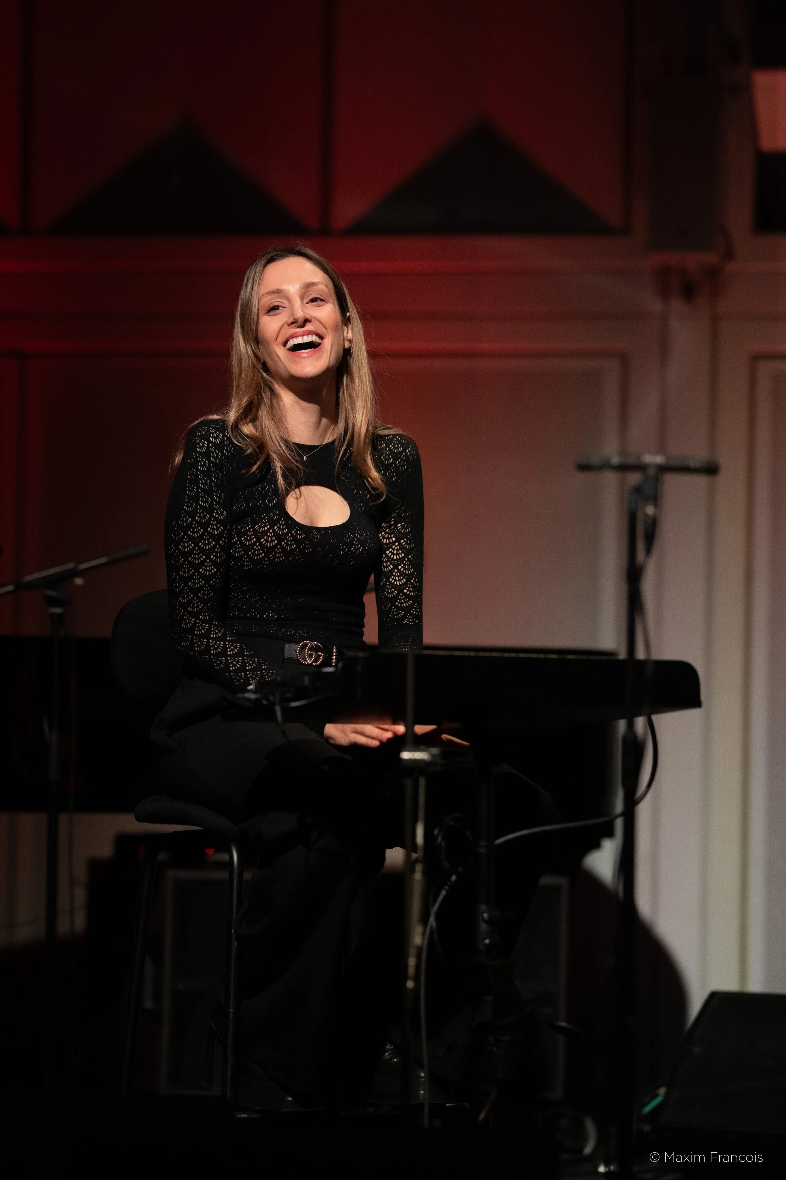 Dimorphos Delta/ Folk Song VII* [2026],
Sofia Avramidou, Nicolas Crosse, IRCAM – Centre Pompidou, Festival Présences, © Maxim François