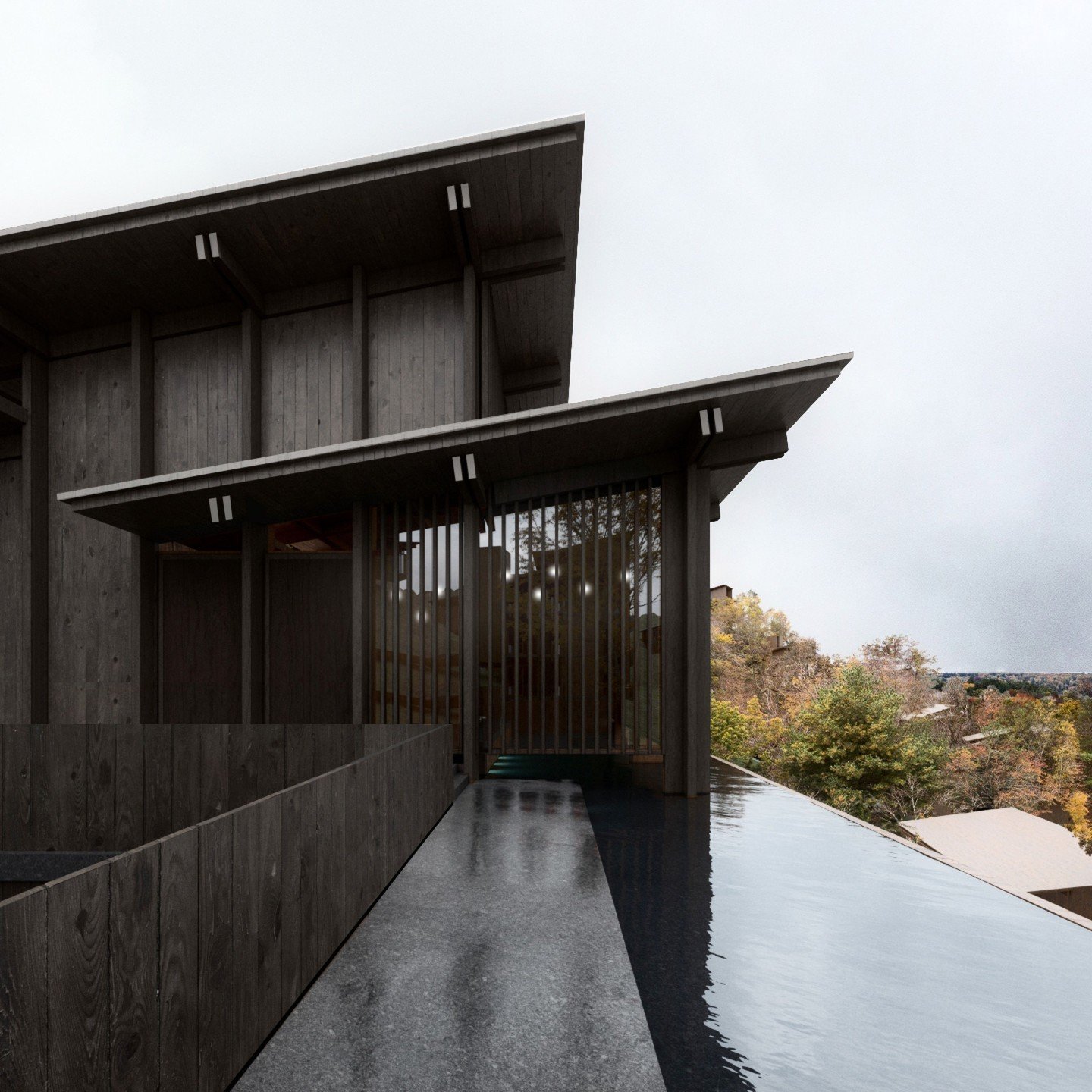 Designed for visitors to luxuriate and discover the benefits of wellness, the spa in the Montenegrin resort offers a complete sensory experience that embraces a holistic approach. 

As seen in the architectural language of the pavilions throughout th