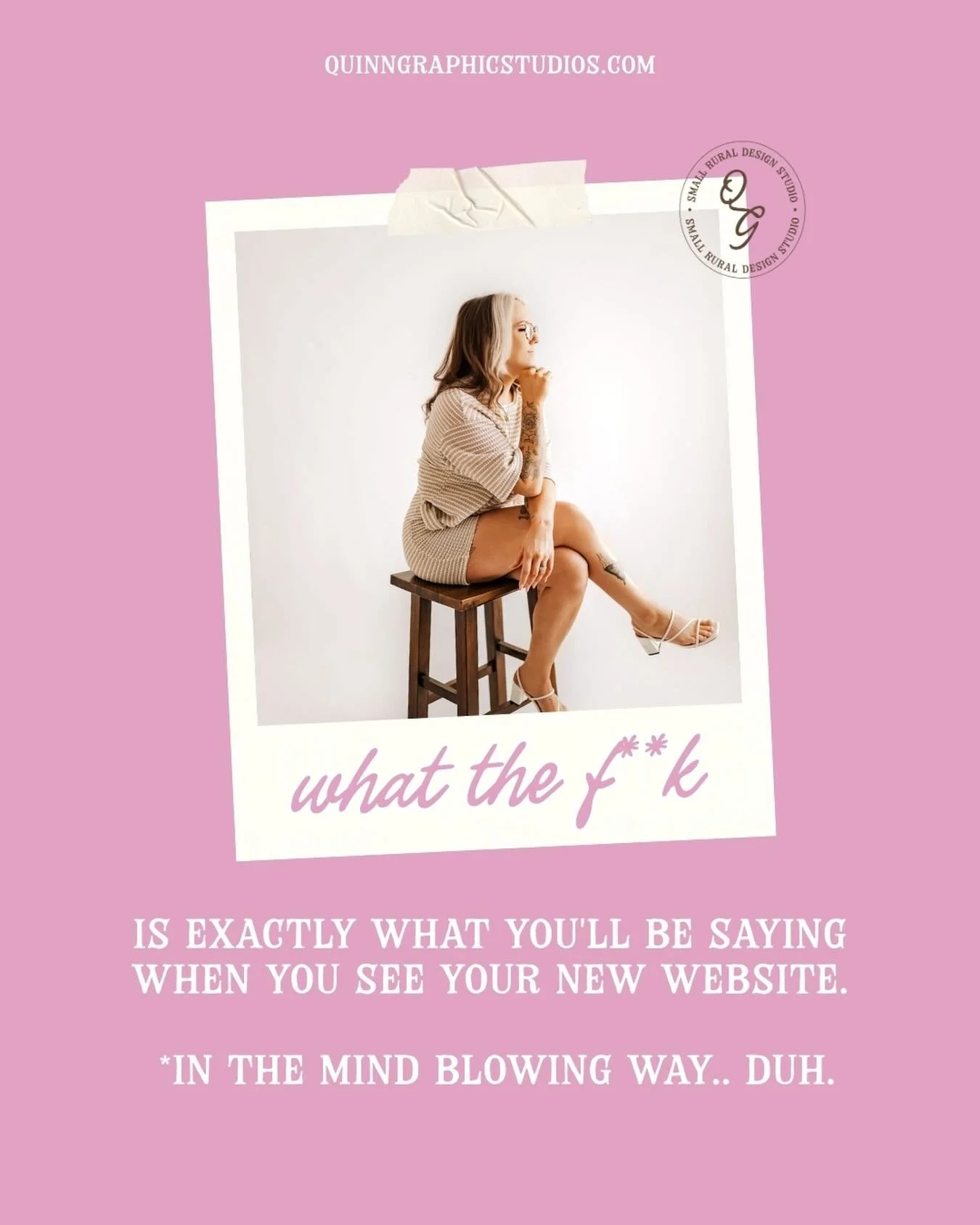 Your brand is too iconic to be stuck with a website that feels like a hot mess ❤️&zwj;🔥

One of my favourite parts of my job?
Hitting launch and hearing my client say &ldquo;what the f**k&hellip;&rdquo; 🥹🔥

That&rsquo;s what happens when your webs