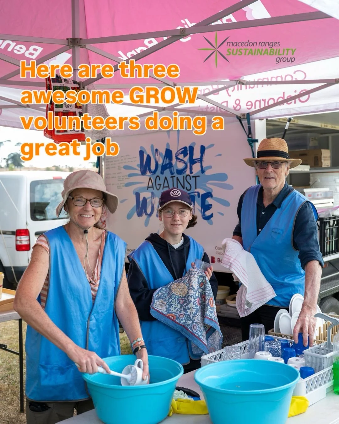 Opportunity of a lifetime!

We have a few special spots for very special GROW volunteers collecting dishes, washing dishes and taking clean dishes back to the food vendors at GROW on Friday February 20 at Kyneton Racecourse.

It&rsquo;s not complex o