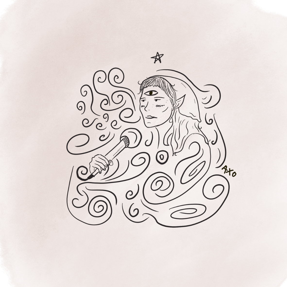 The Podcaster - Sticker