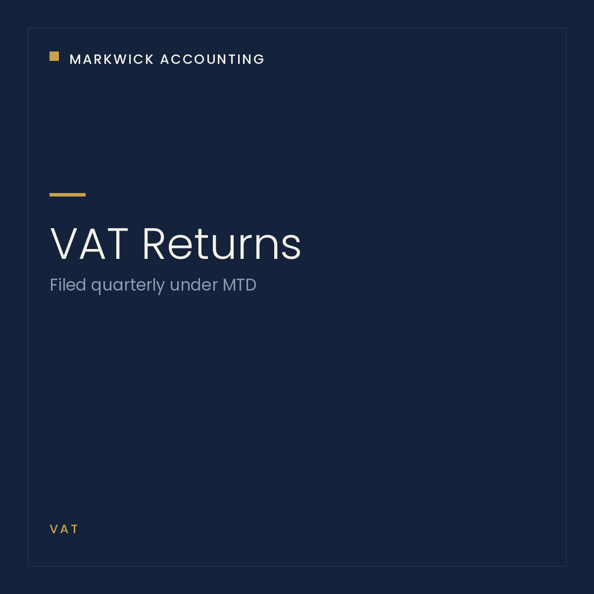 VAT Returns