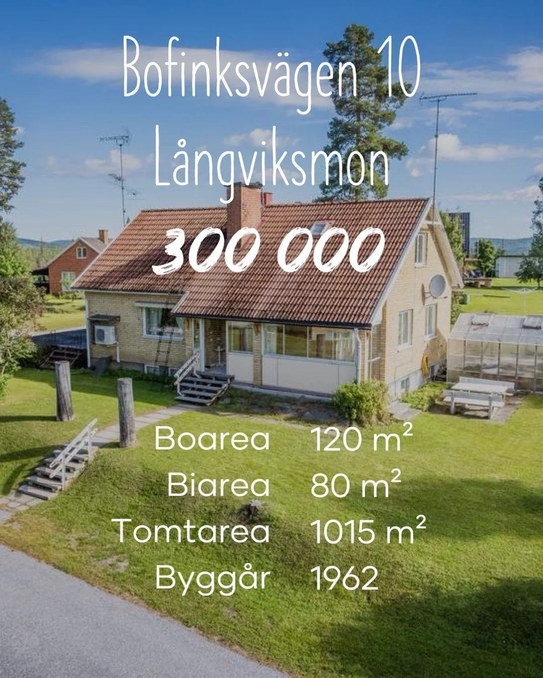 V&auml;lkommen till ett trivsamt och rymligt hem p&aring; lugn gata i L&aring;ngviksmon!

H&auml;r erbjuds ett hus med fina m&ouml;jligheter perfekt f&ouml;r familjen som vill ha b&aring;de plats och komfort. Den v&auml;lsk&ouml;tta tomten ger utrymm