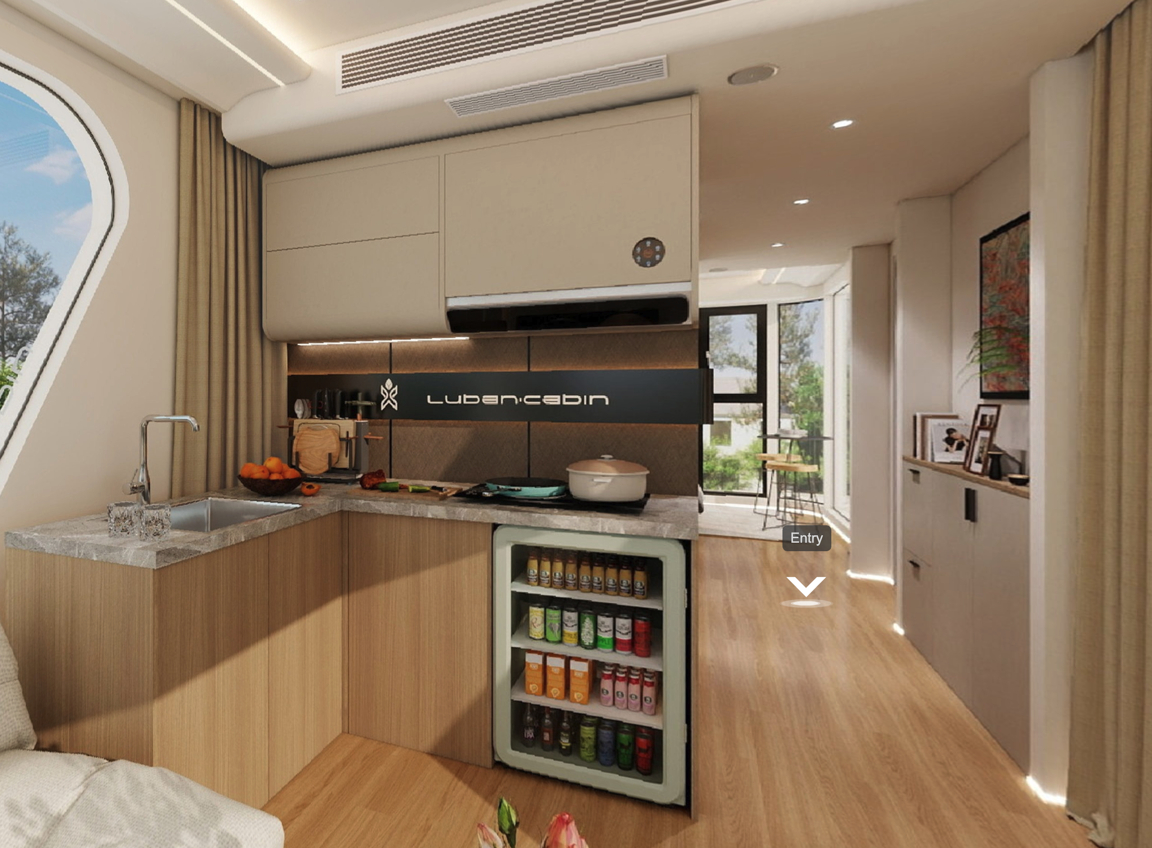Luban-Cabin K70 — Design A