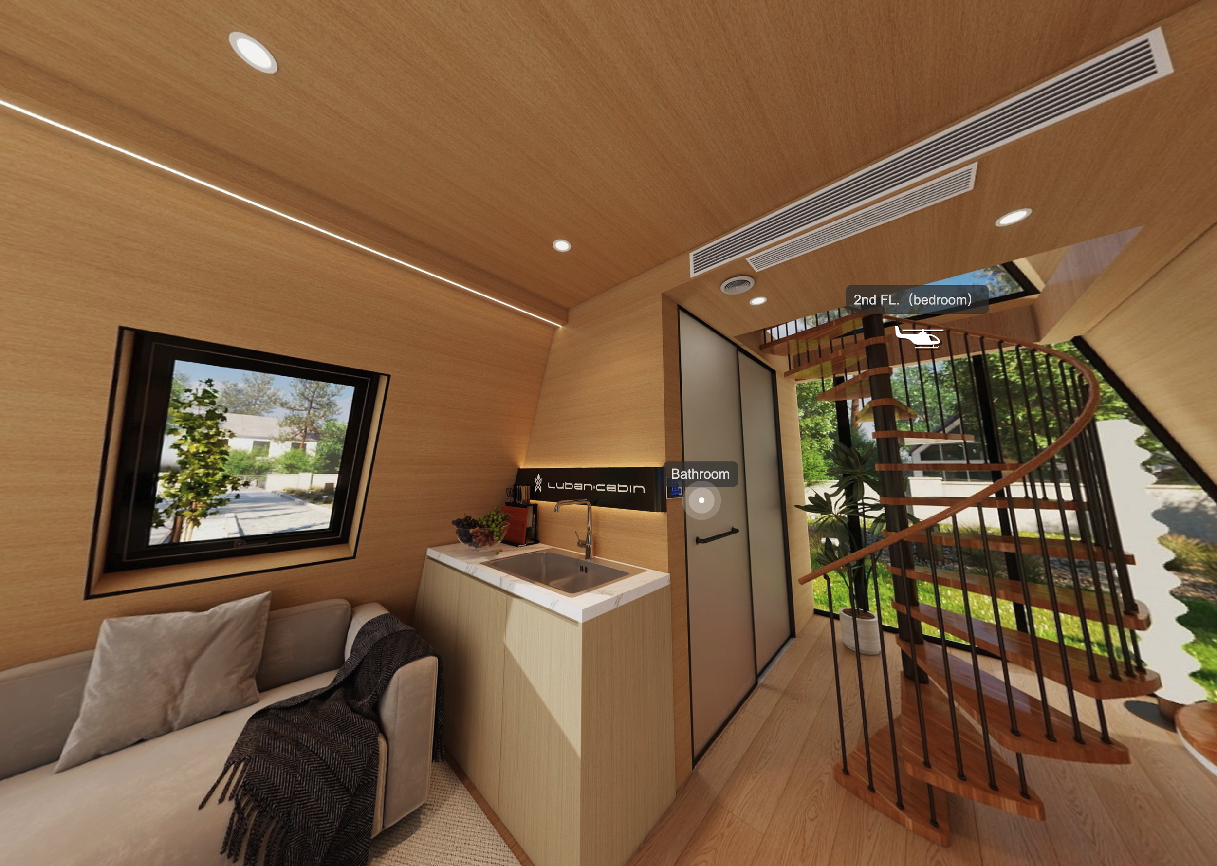 Luban-Cabin R30 — Design B