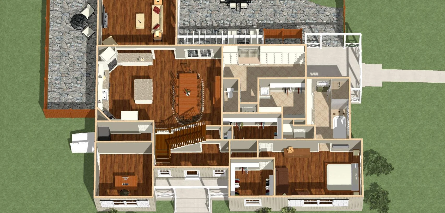 Floor plan overview