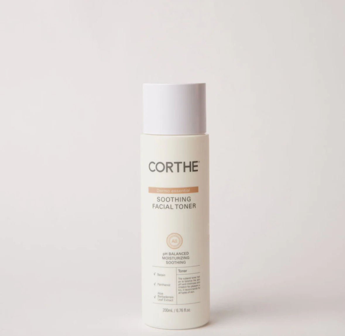 Corthe Dermo Essential Soothing Facial Toner for hydrating, calming, and refreshing skin | Louloùdi Esthetics