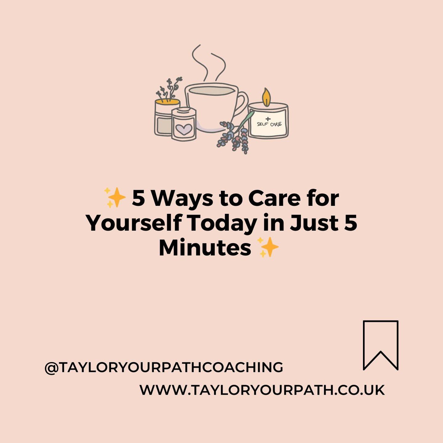 5 ways to care for yourself today in just 5 minutes

Comment "SELF CARE" and I'll send you your Free Parent Self-Care Guide

#SENDParenting #SelfCare #SENParenting #TaylorYourPath #EmpoweredParenting