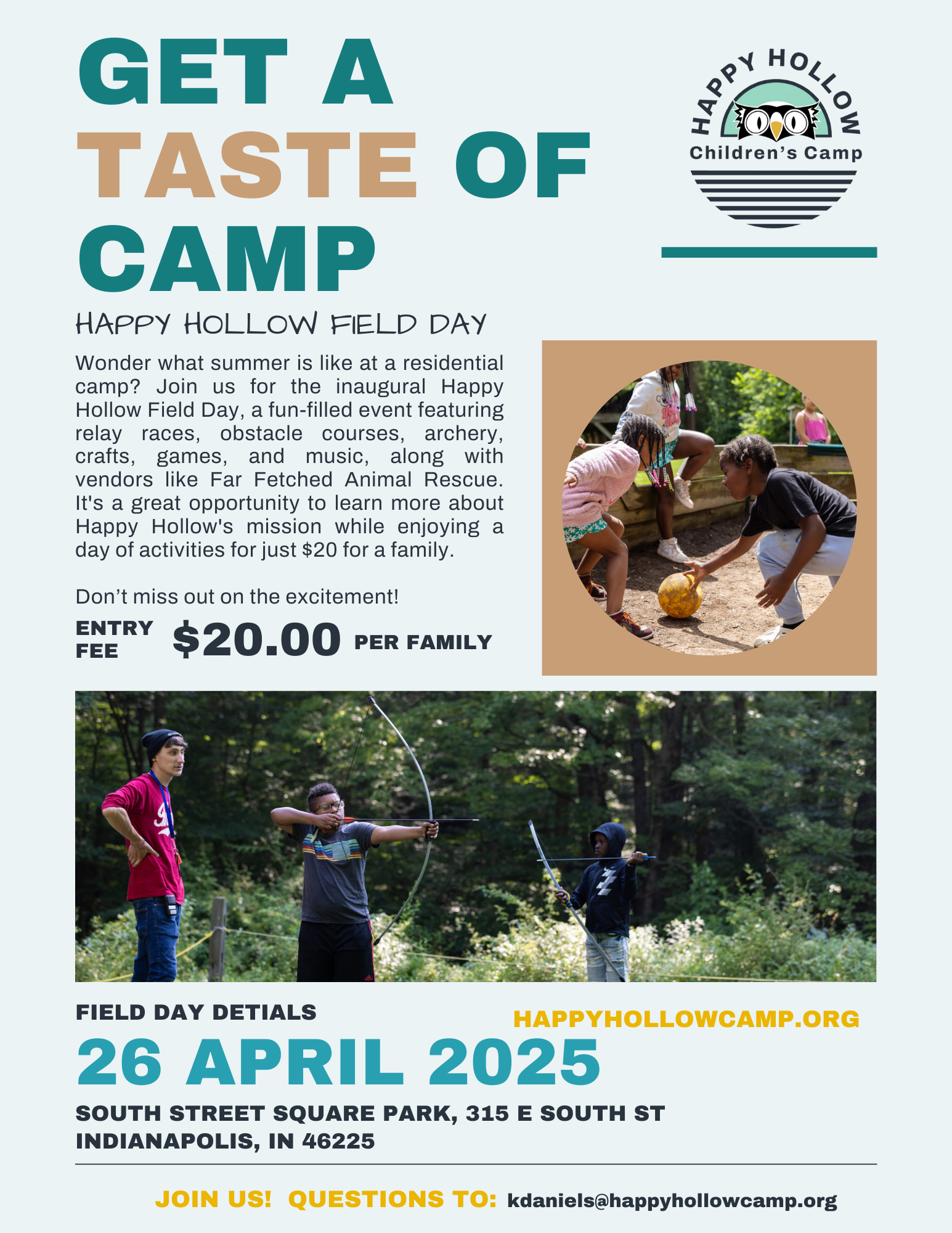 Happy Hollow Field Day