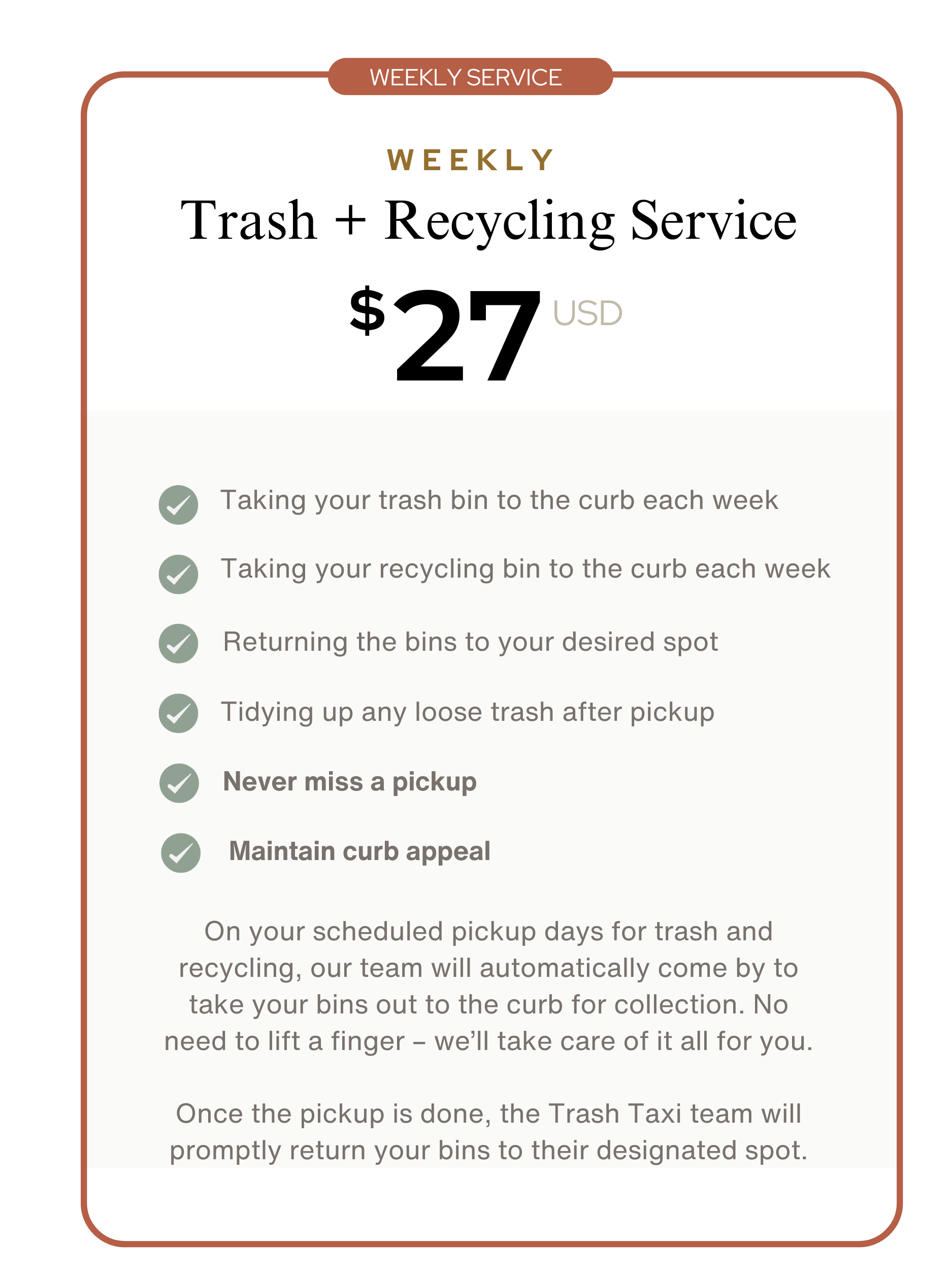 Trash & Recycling