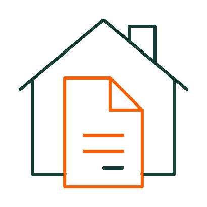 proof of address house icon animated