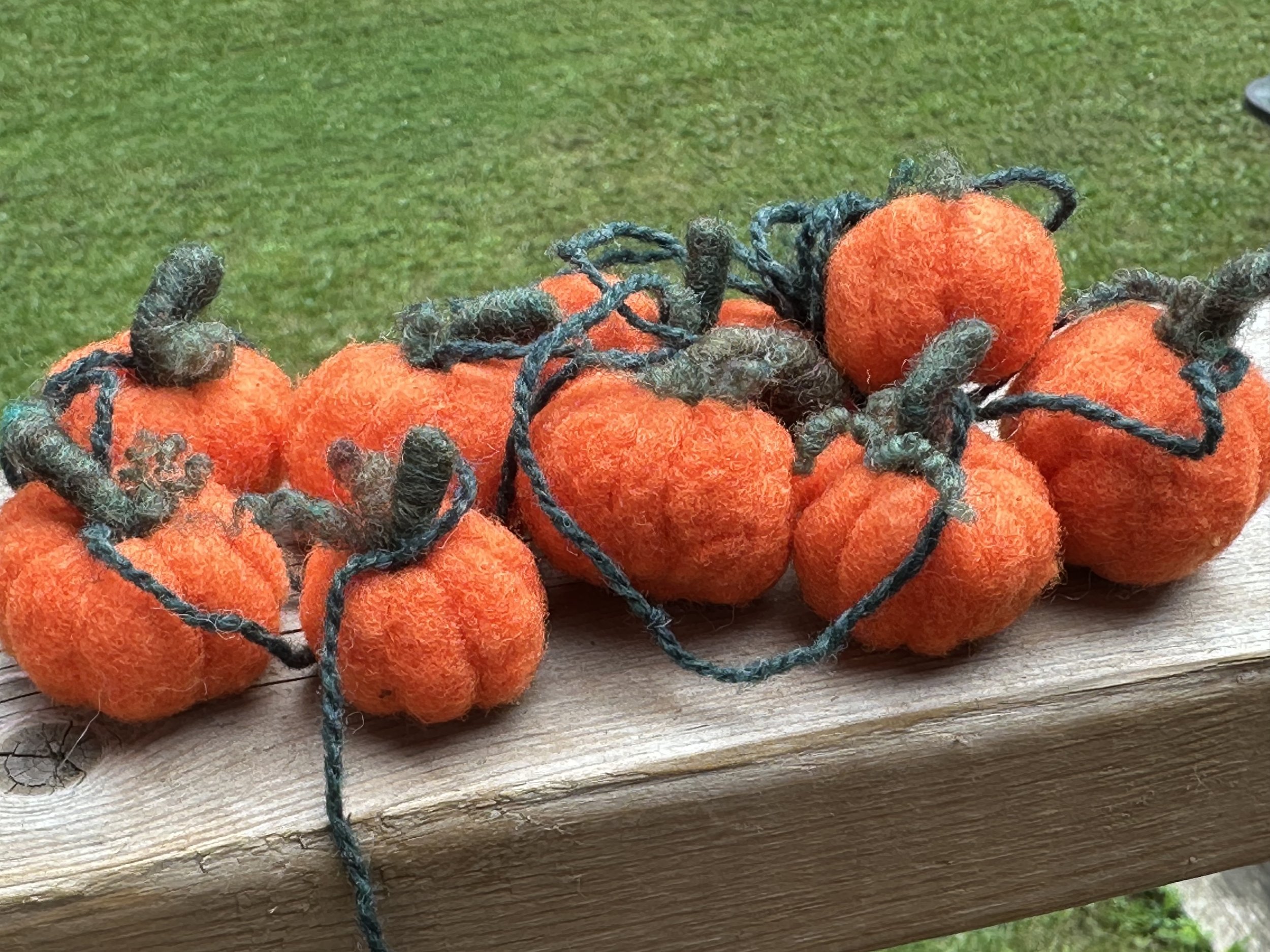 Pumpkin Garland