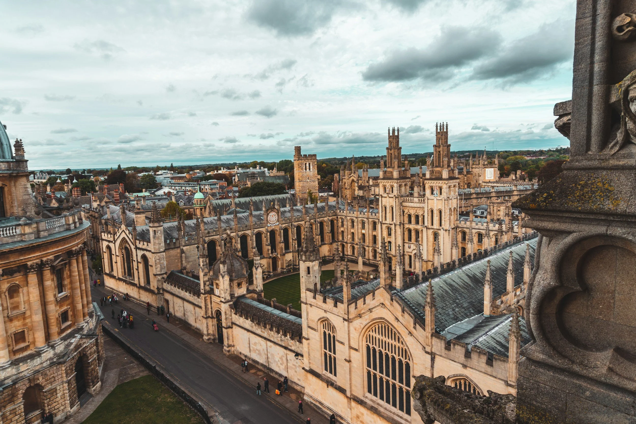 Oxford University, ranked first in the Times Higher education World University Rankings