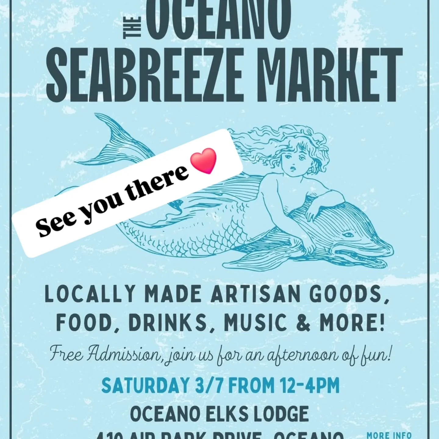 Plot twist -- Weekend update! ✨

Catch Sand + Canvas this Saturday at the Seabreeze Market &mdash; Elks Lodge in Oceano.
Come shop the goods from your favorite local vendors 🤎

sandandcanvas.com

#ShopLocal #805 #vibes #california #sanluisobispo