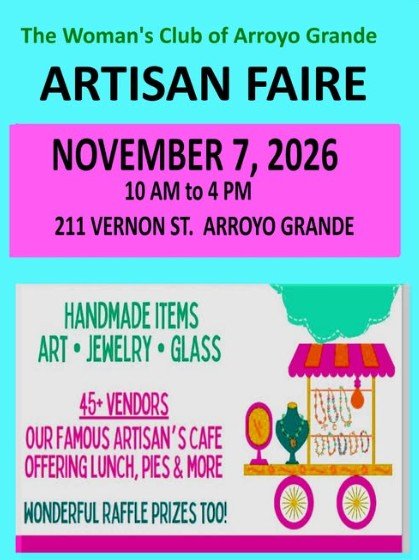 Artisans' Fair - Woman's Club of Arroyo Grande