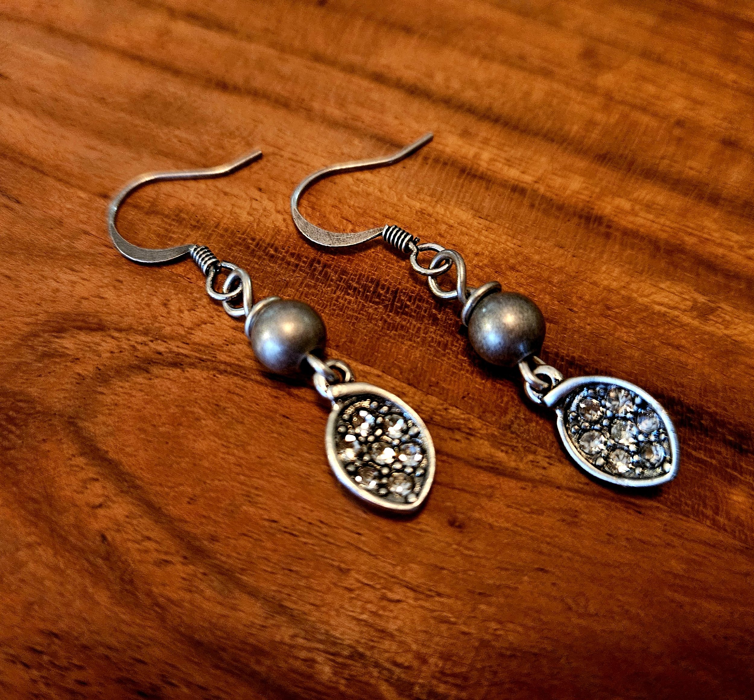 Sagebrush Spark Earrings – Modern Rustic Dangle