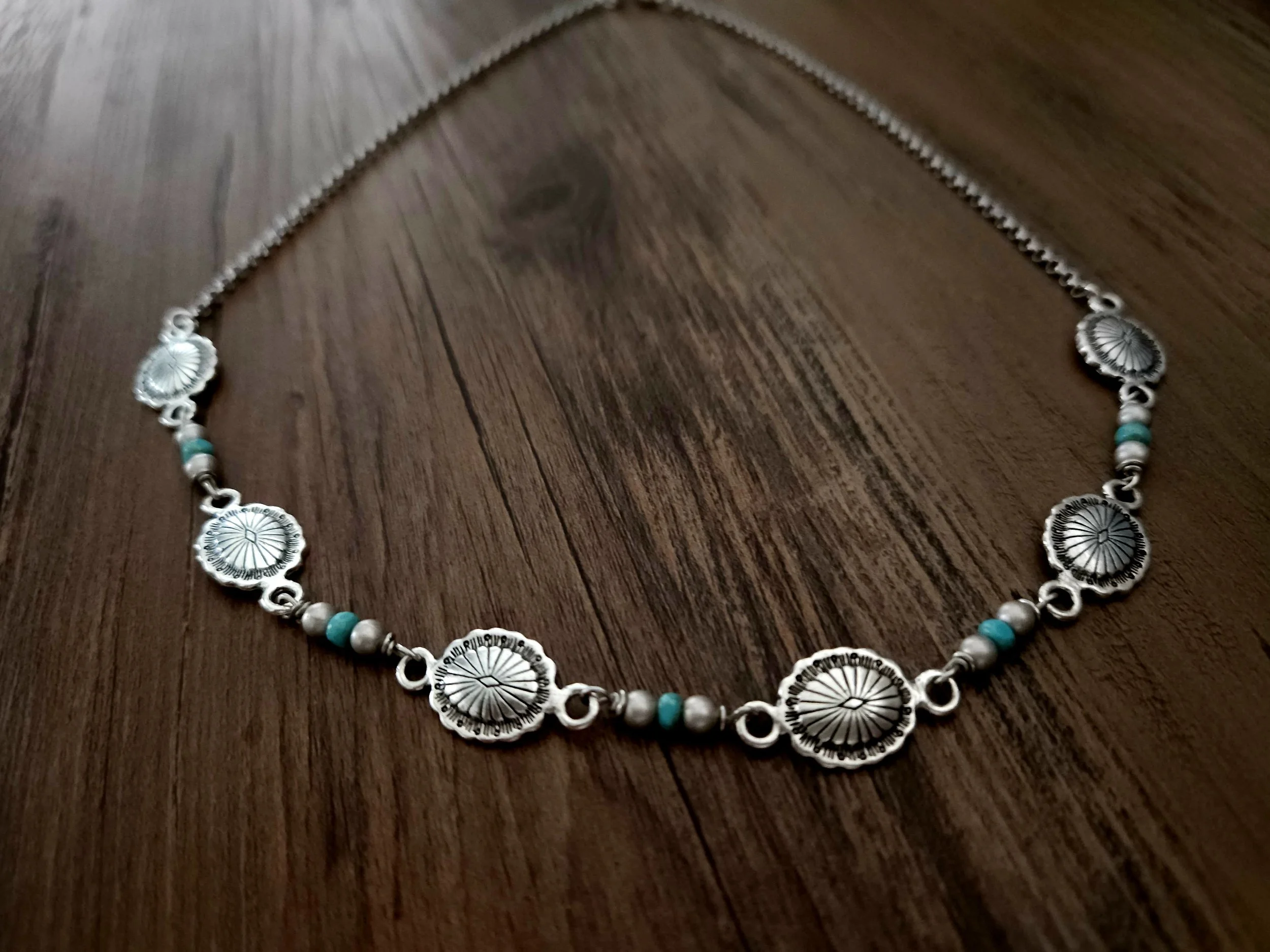 silver and turquoise western jewelry for men or women