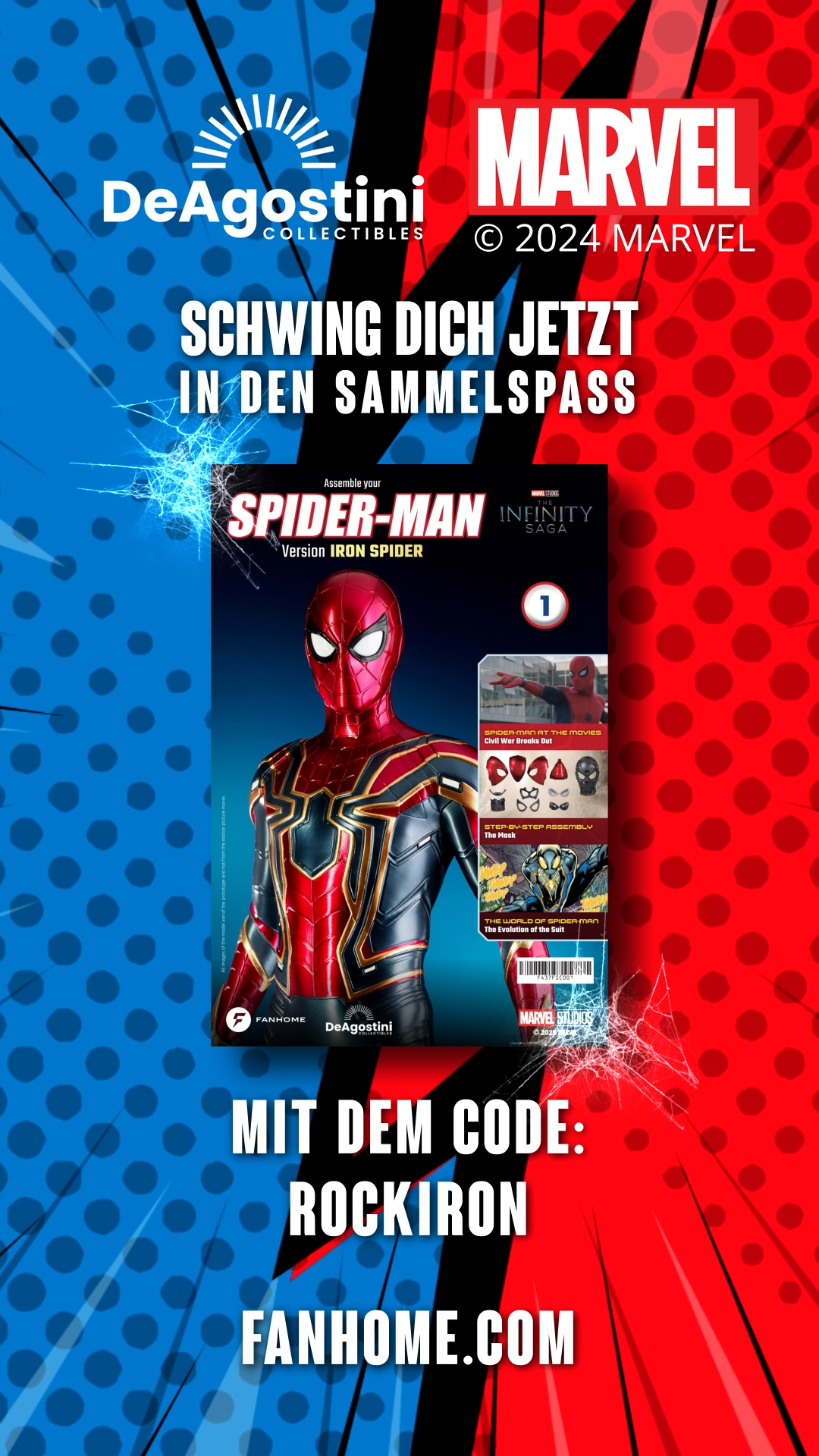 DeAgostini Ad Iron Spider Bausatz