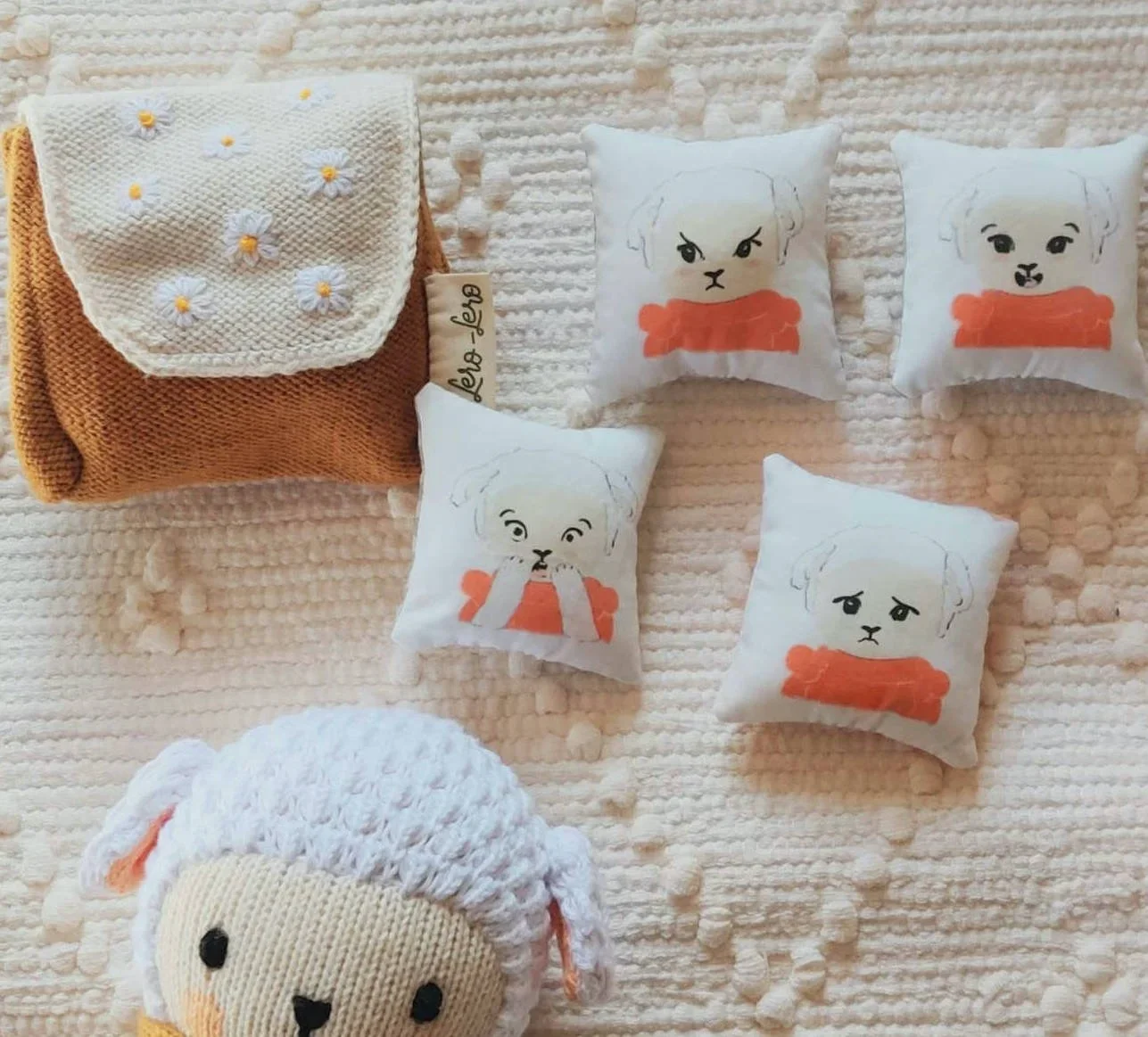 Sac à dos des émotions Montessori – Nino le mouton