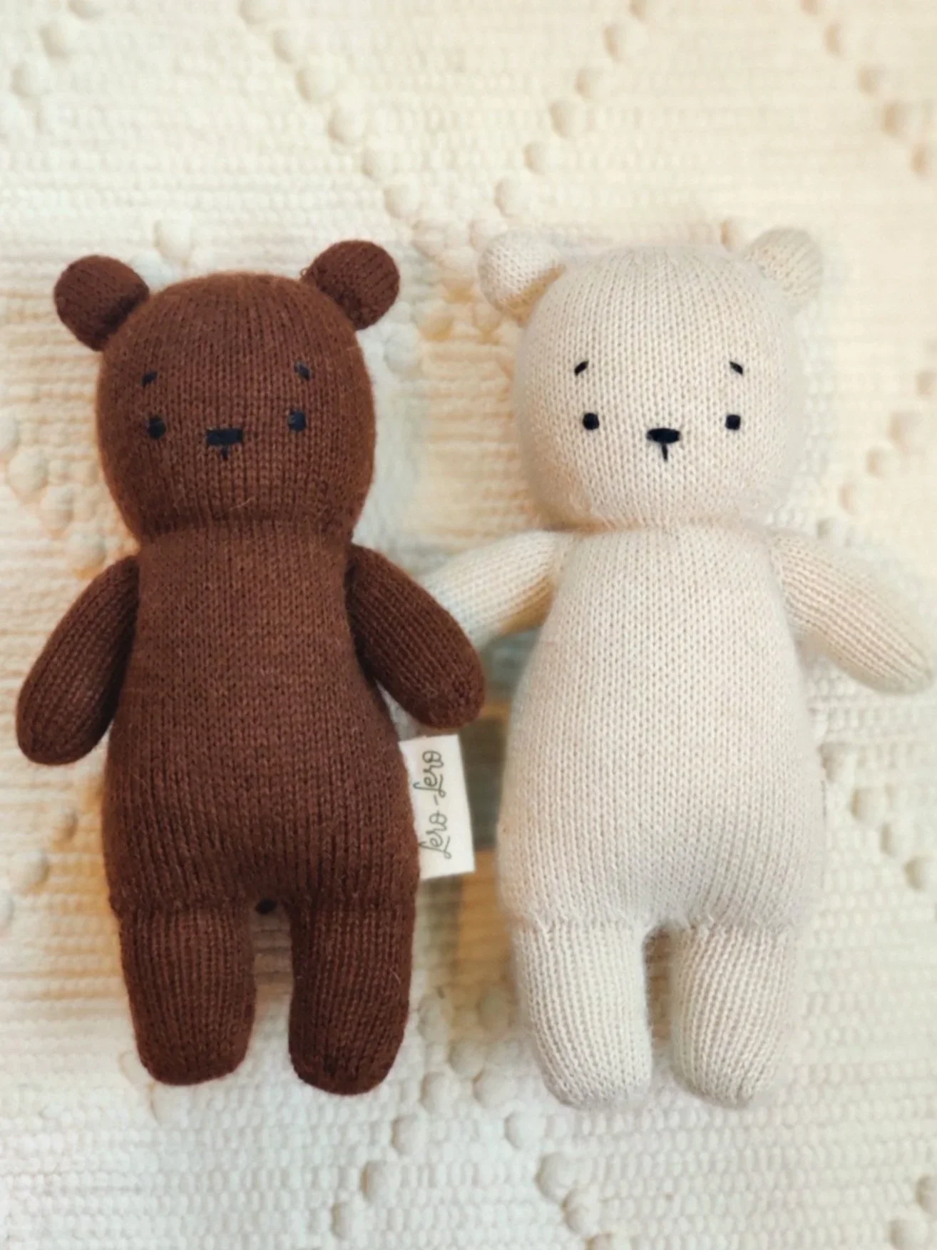 Teddy Bear, ourson en peluche artisanal en alpaga