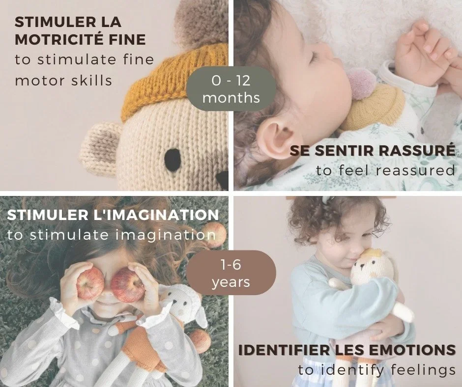 Doudou Ima le chat pour les enfants de 0 à 6 ans