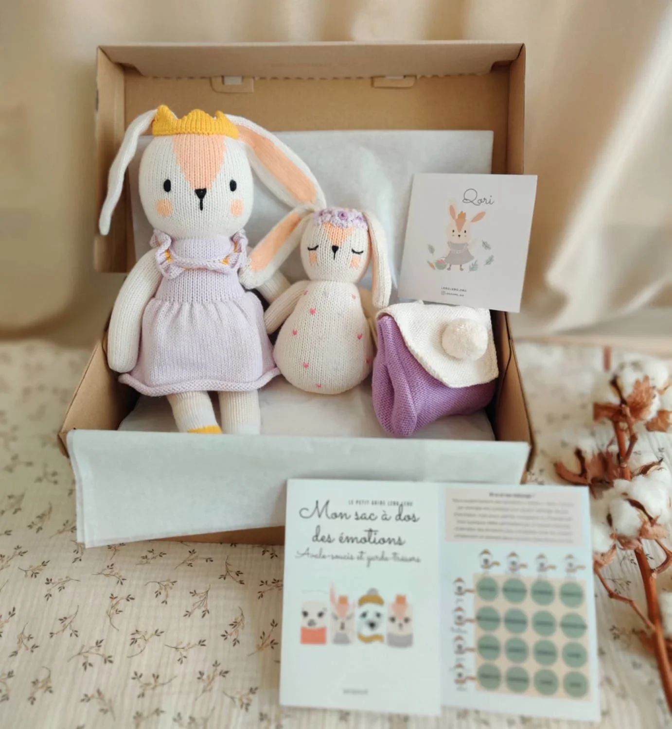 Coffret naissance Qori la Lapine