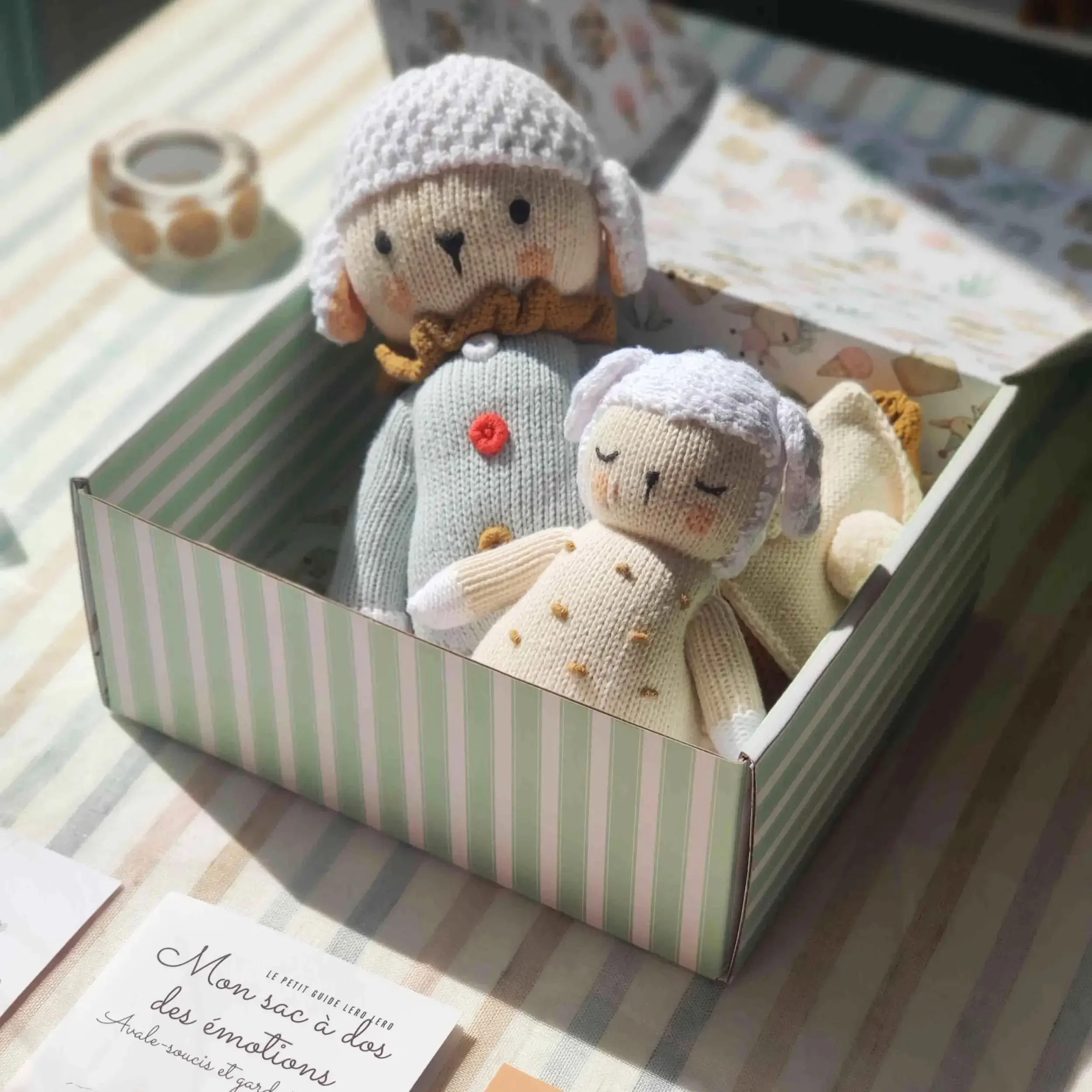 Coffret naissance Nino Rainbow le Mouton