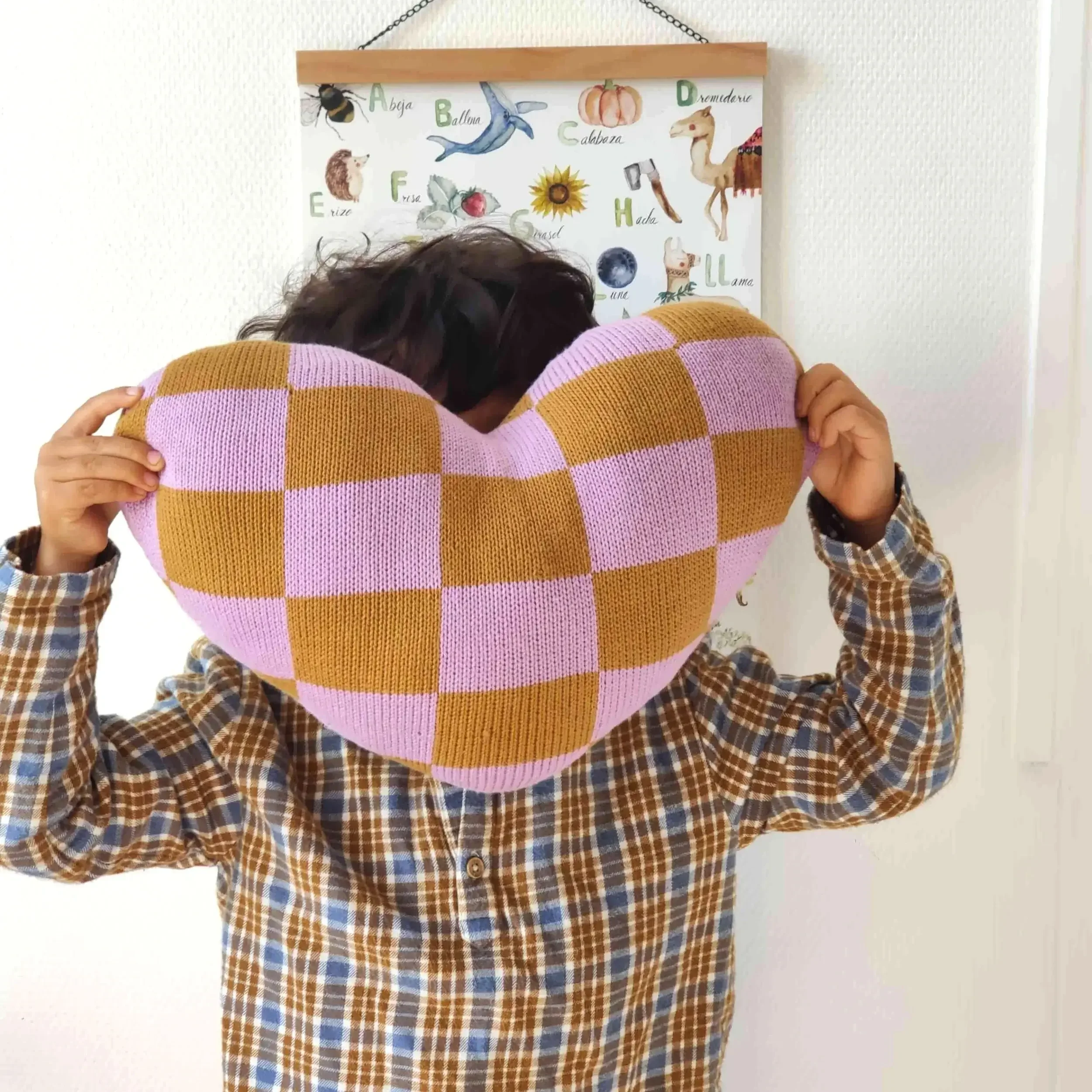 Coussin Cœur rempli d’amour – cadeau symbolique