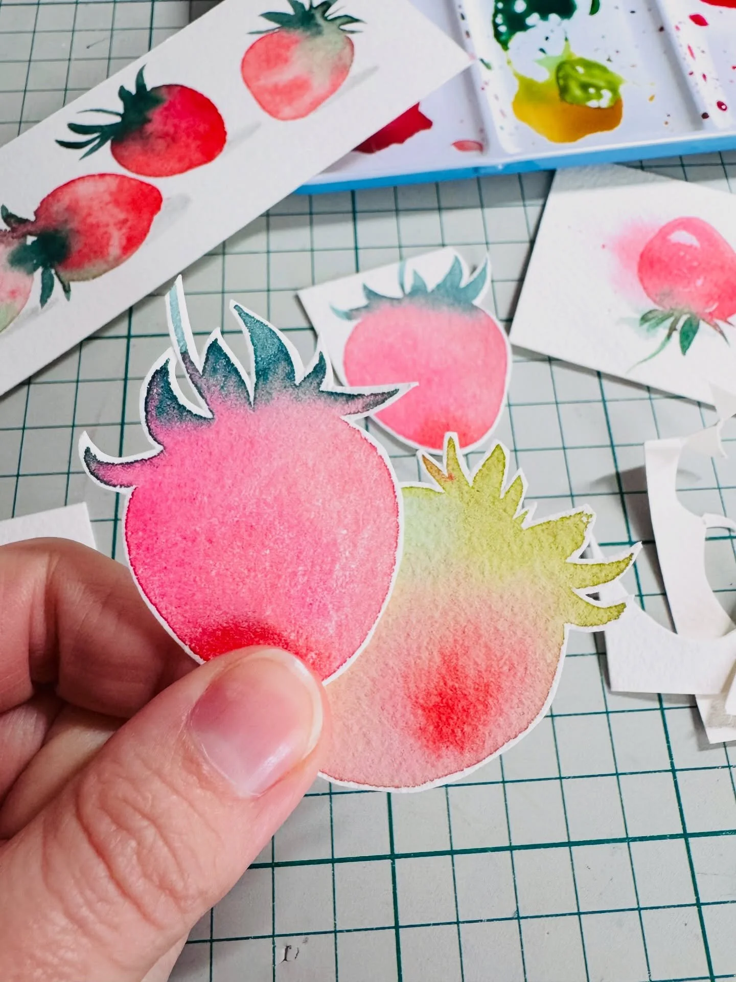 AQUARELLE - En ce moment je repars dans de petites exp&eacute;rimentations donc je n&rsquo;ai pas de nouvelles illustrations &agrave; vous montrer, juste des petits morceaux de choses, et j&rsquo;esp&egrave;re que &ccedil;a vous plaira quand m&ecirc;