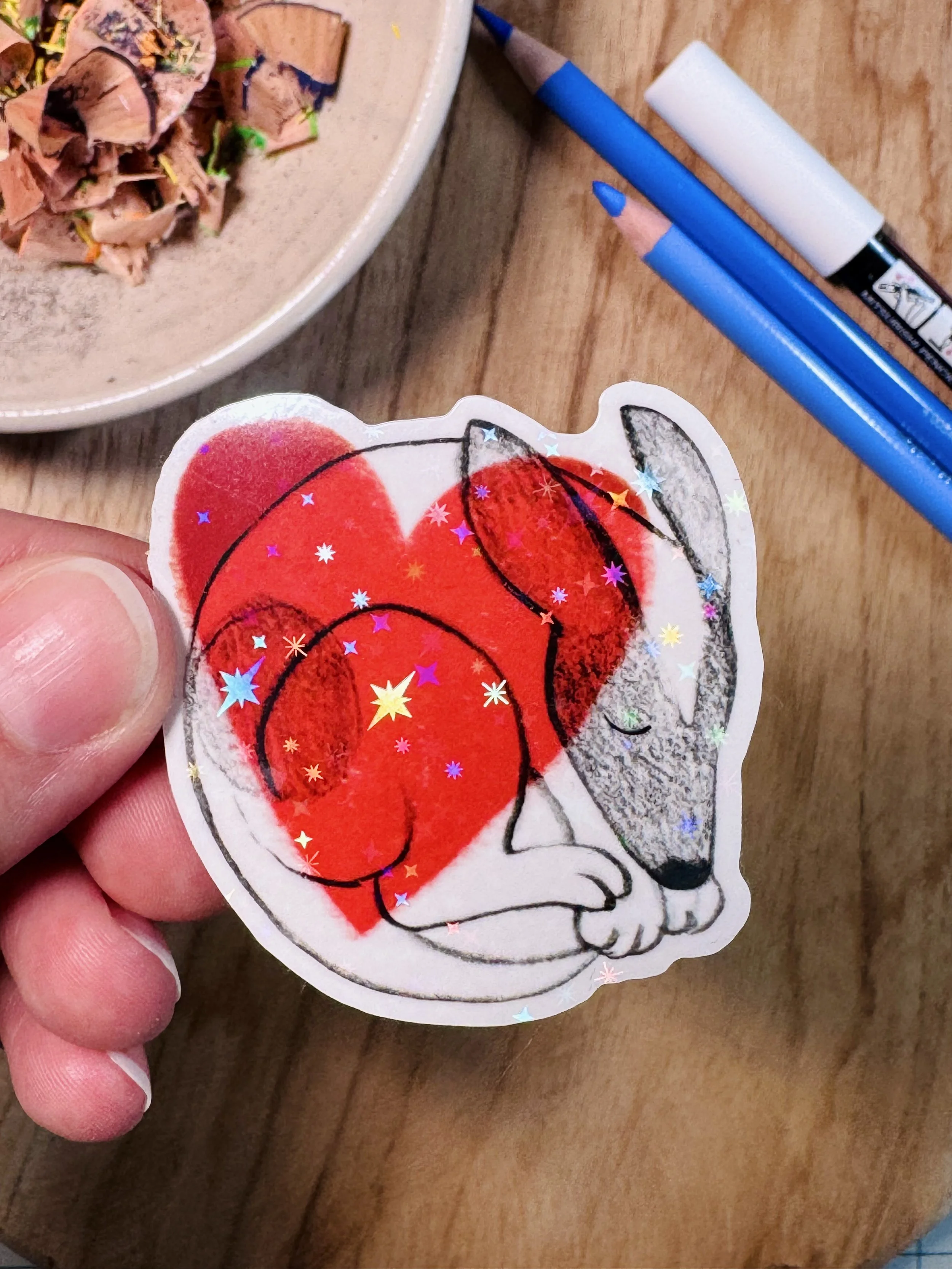 Sticker Dog love