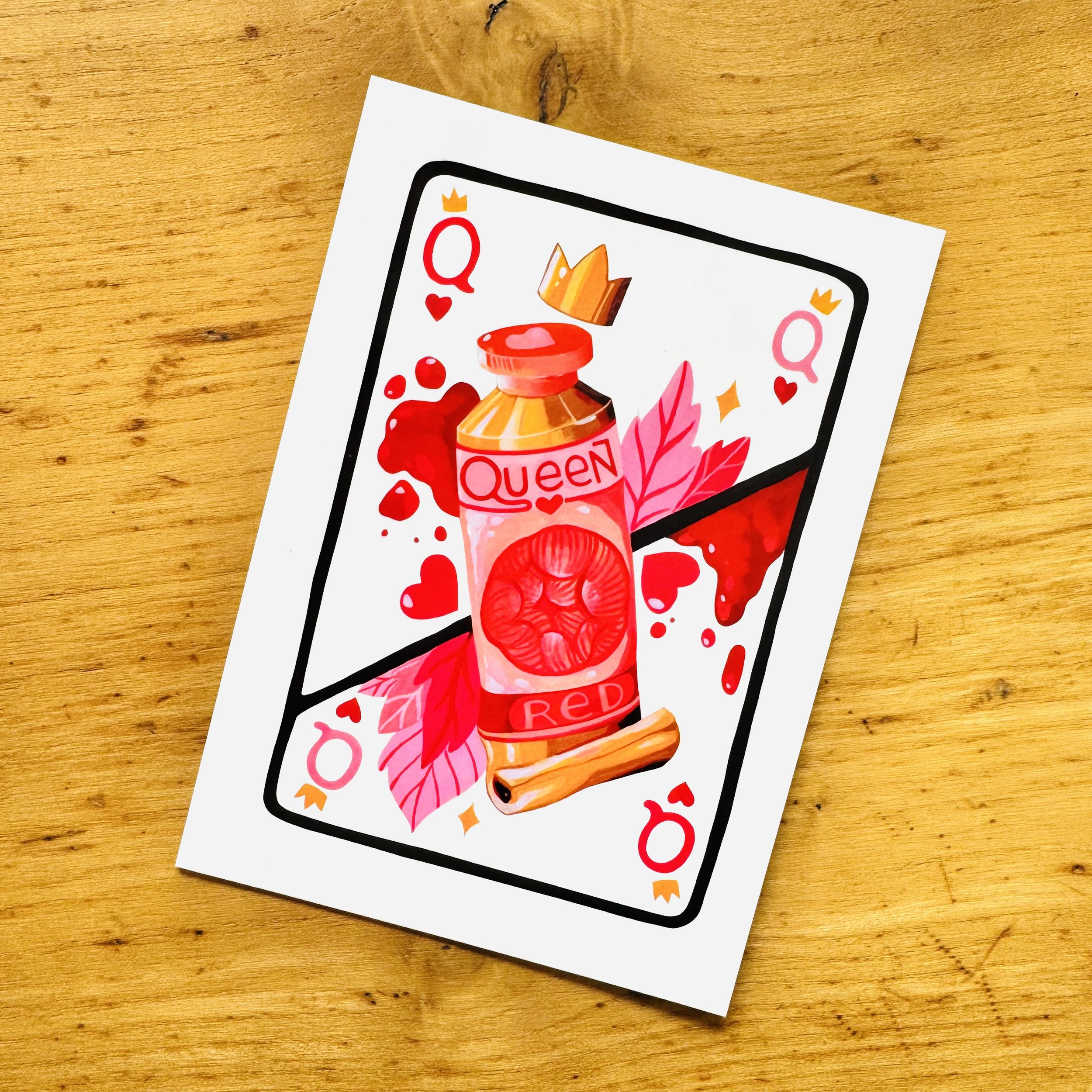 Carte Reine de coeur