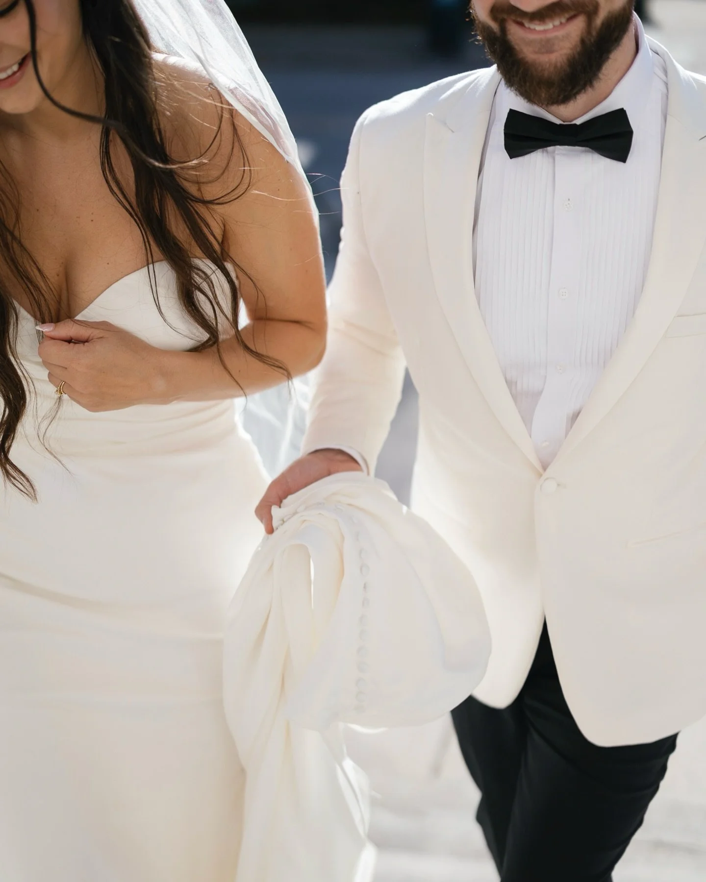 Snippets of the sweetest day celebrating an even sweeter couple 🎞️🤍 loved getting to be there to document K+A&rsquo;s intimate wedding.