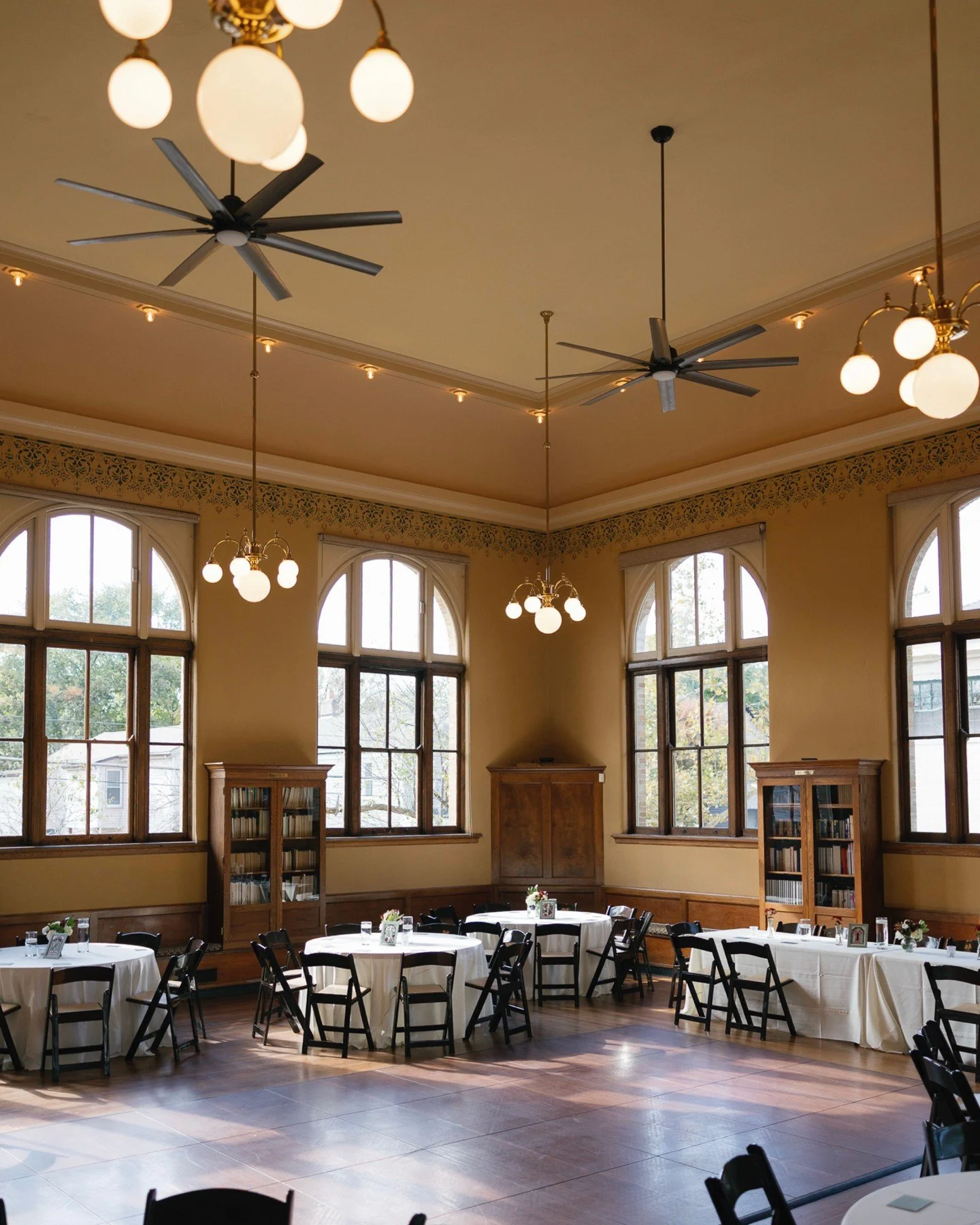At golden hour, Carnegie Center of Columbia Tusculum feels a little bit magical