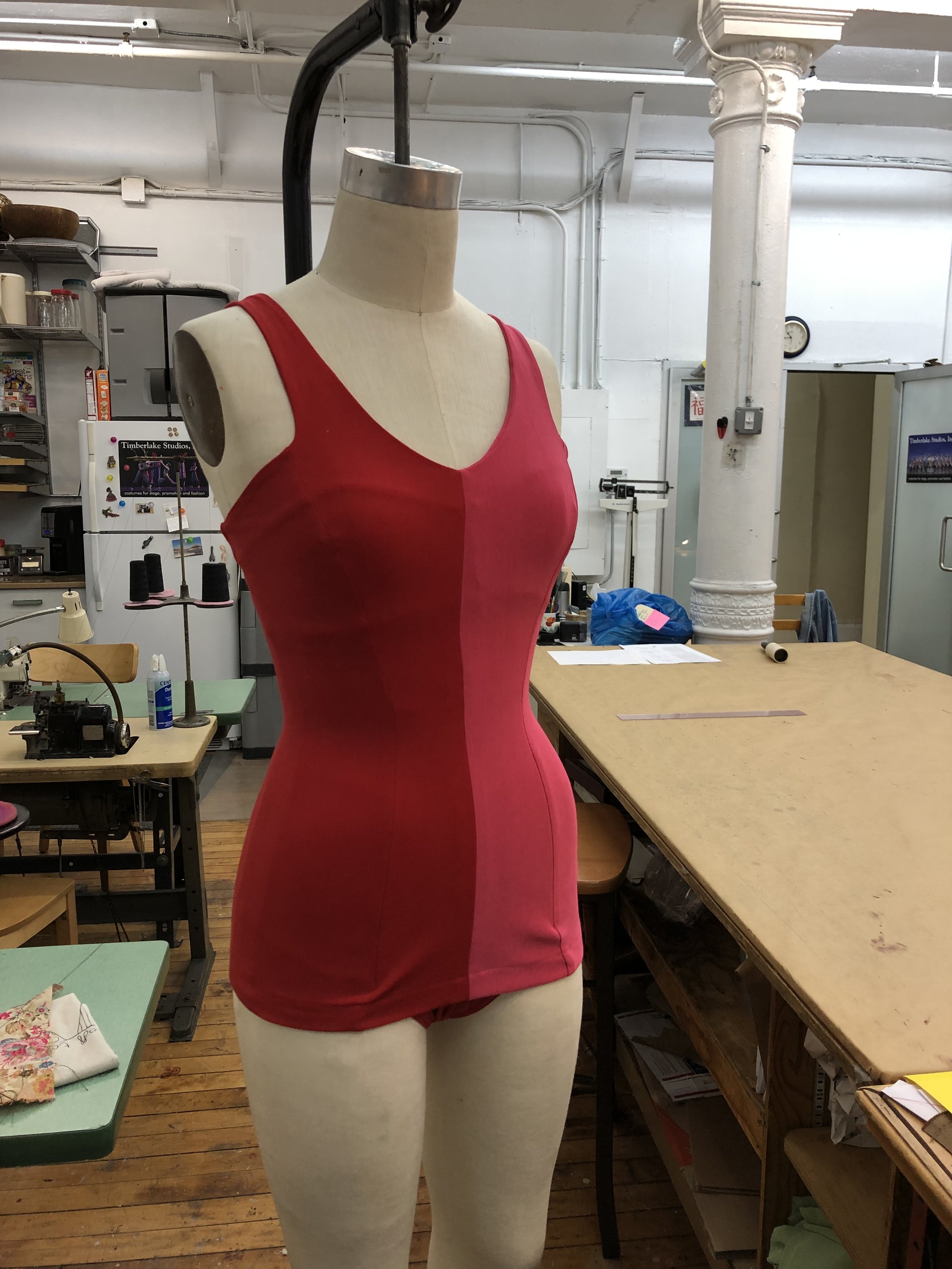 Marvelous Mrs. Maisel Season 3 Synchronized Swimmers Swimsuits. Made at Timberlake Studios.
Designed by Donna Zakowska