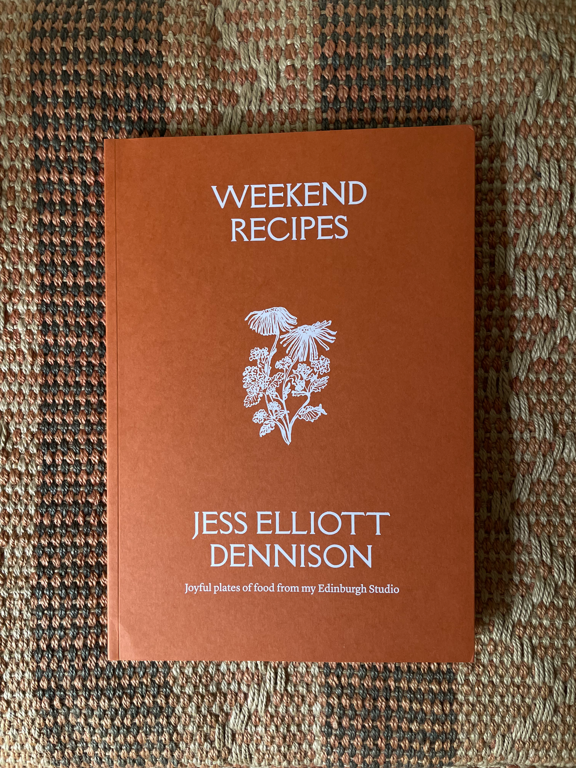 Lilly Hedley Weekend Recipes Cover Illustration