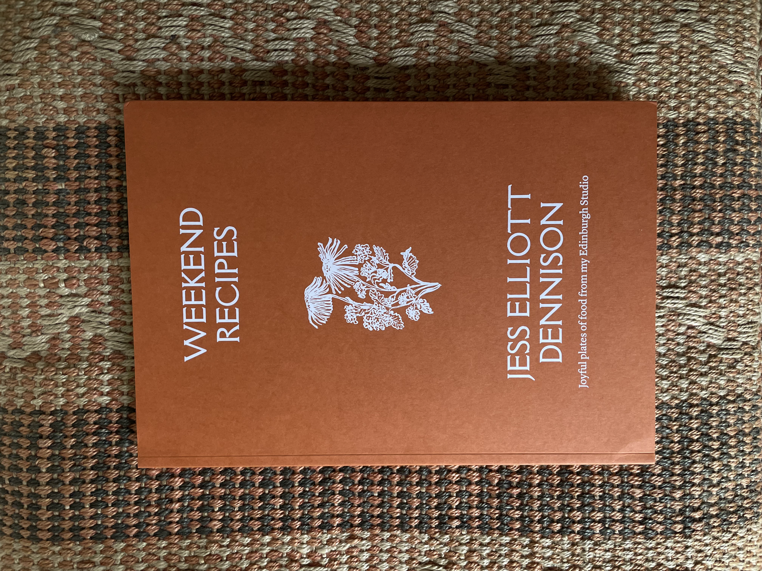 Lilly Hedley Weekend Recipes Cover Illustration
