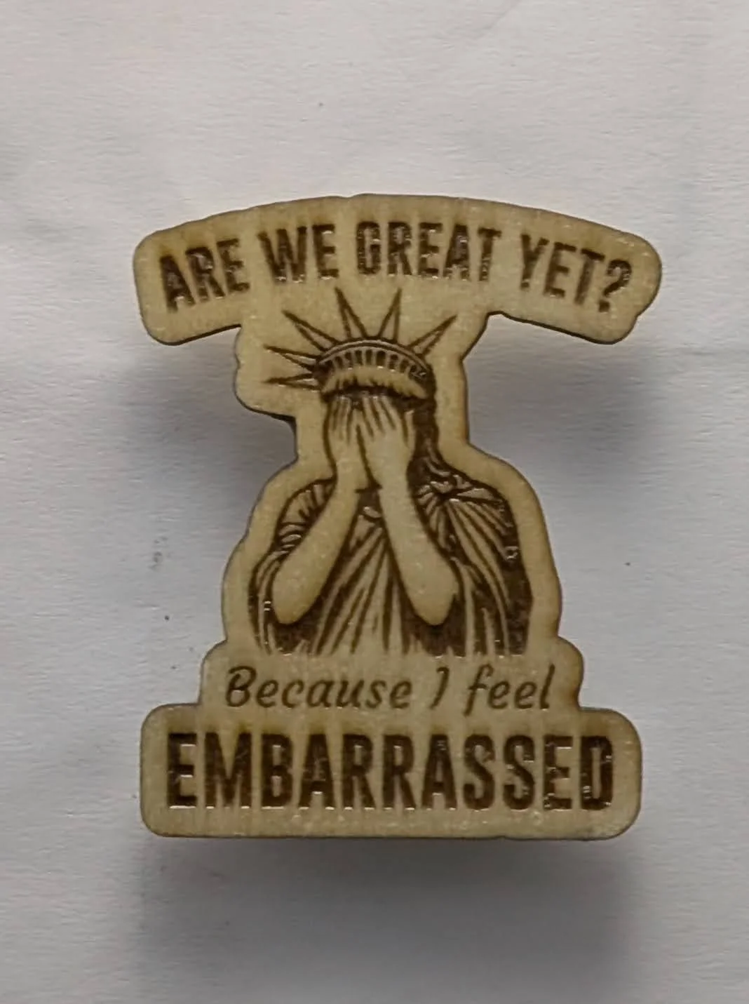 Engraved Wooden Magnets