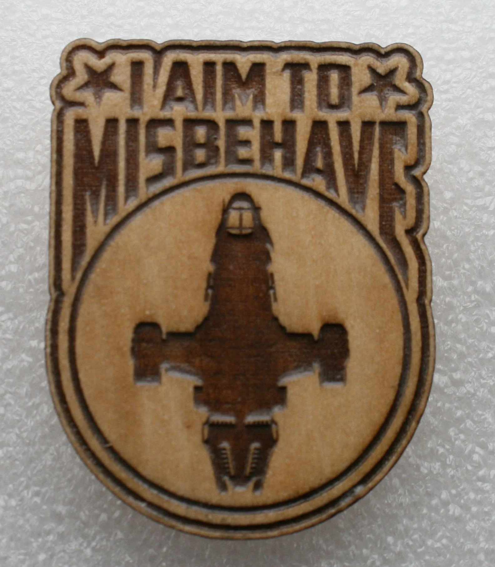 Aim to Misbehave.JPG