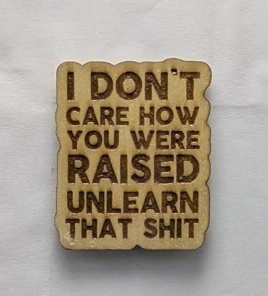 Engraved Wooden Magnets
