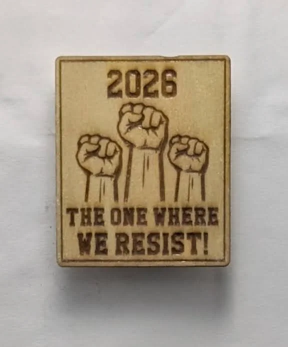Engraved Wooden Magnets