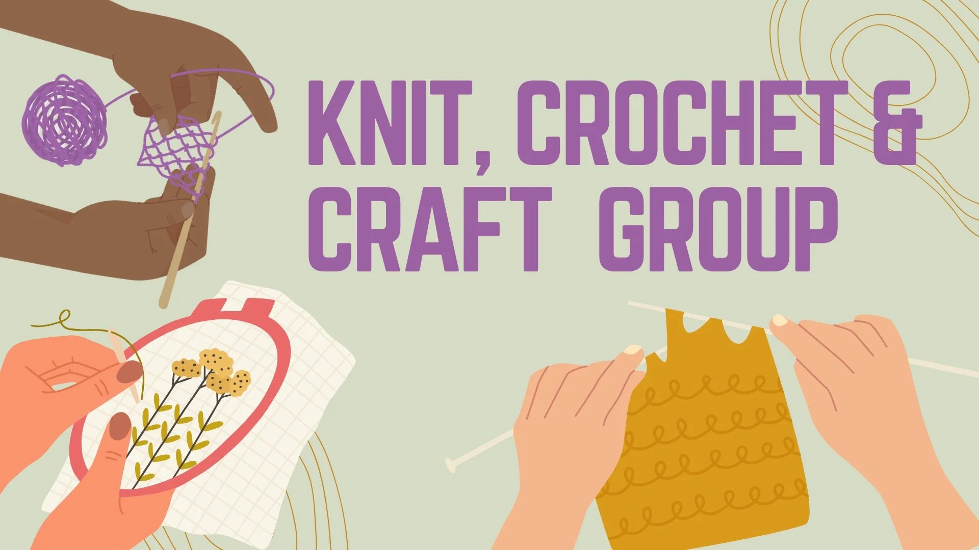 Knitting, Crochet and Craft Group