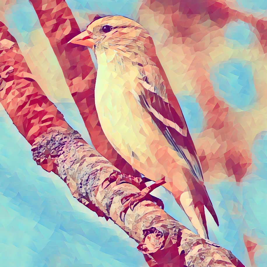 12 Finch - Pastel Poly Series Finale.png