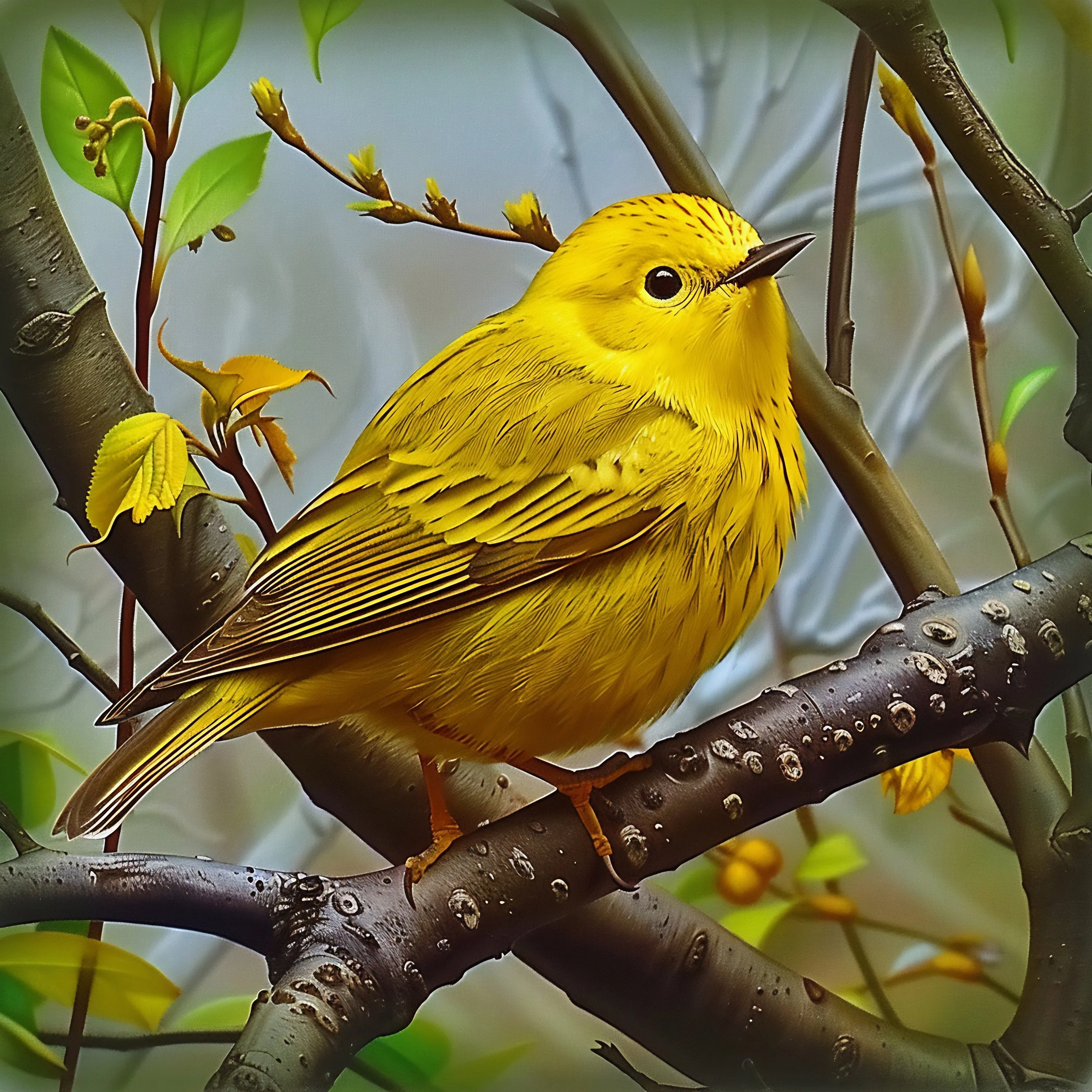 Setophaga petechia on Objkt.com