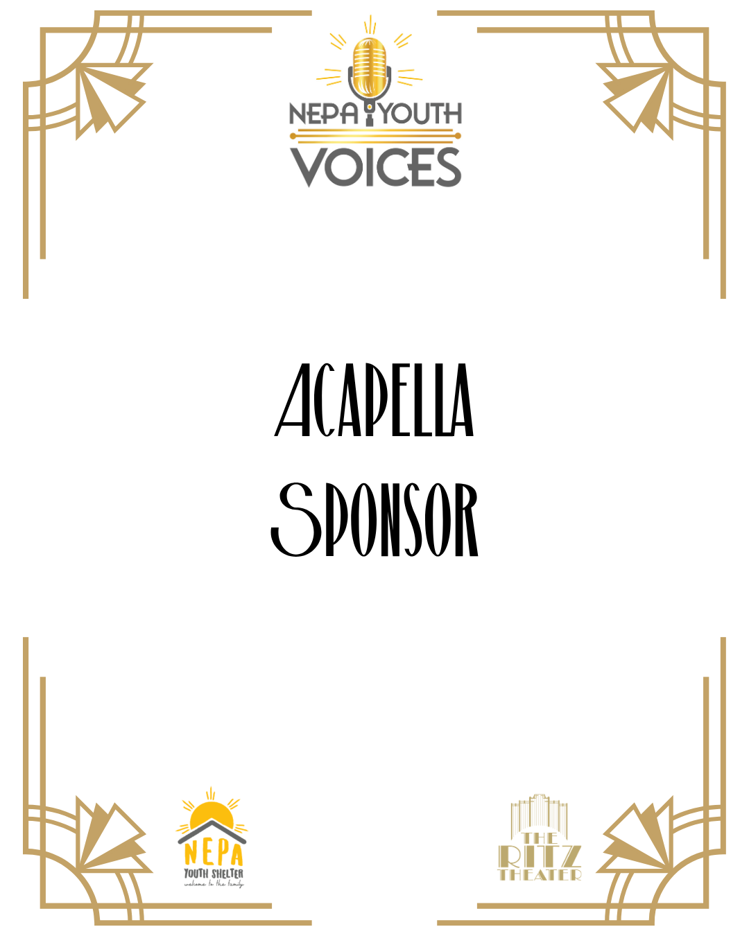 Acapella Sponsor